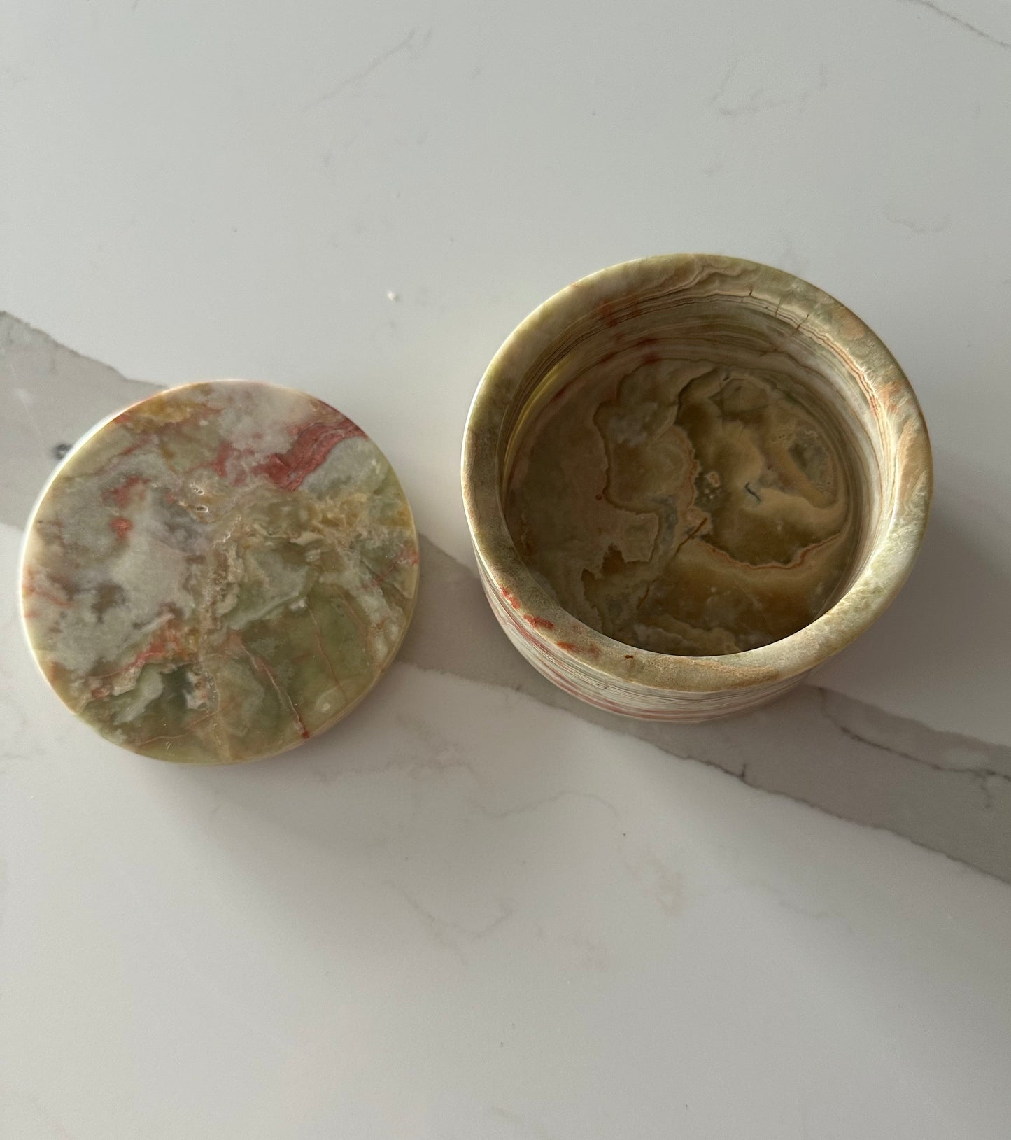 Green Onyx Jewelry Box