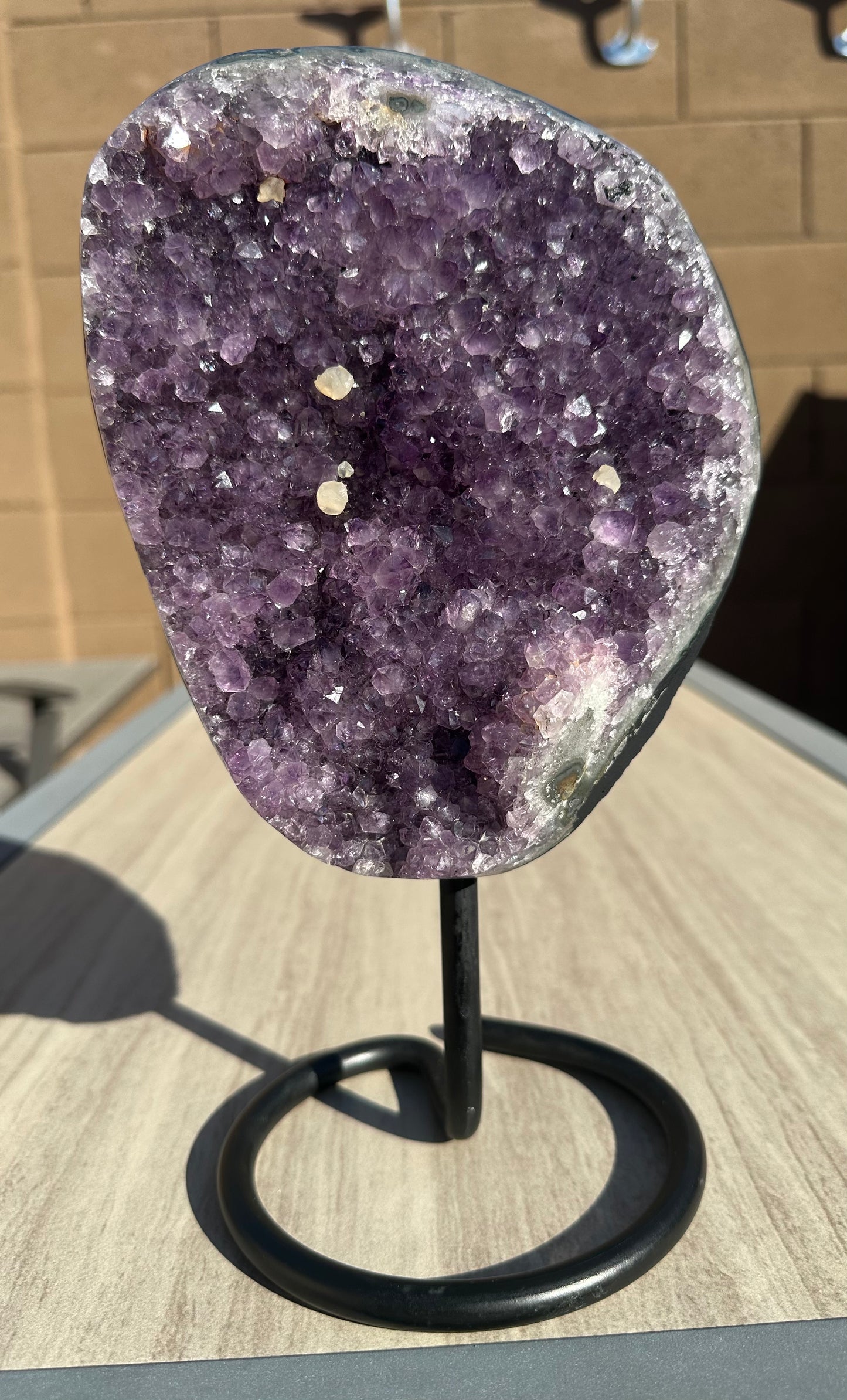 Large Mounted Amethyst
