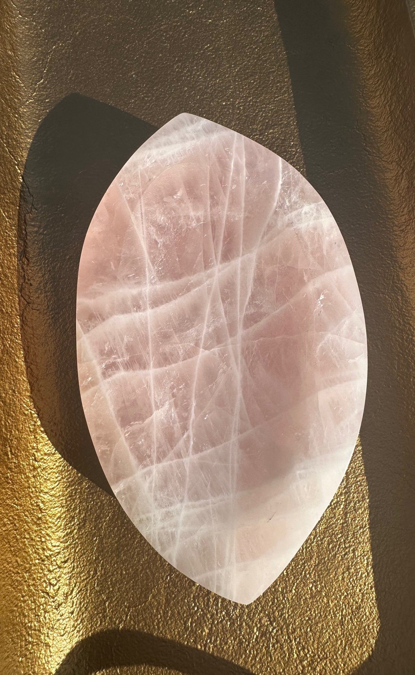 Large Rose Quartz Bowl