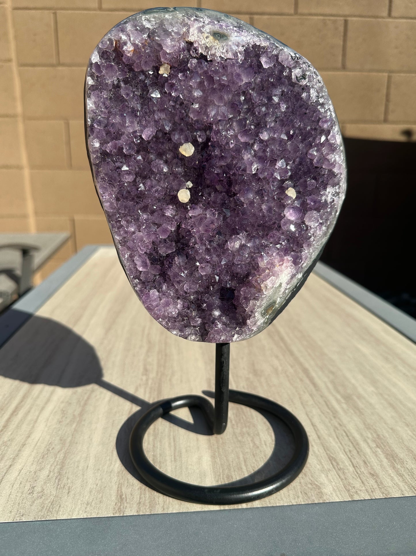 Large Mounted Amethyst