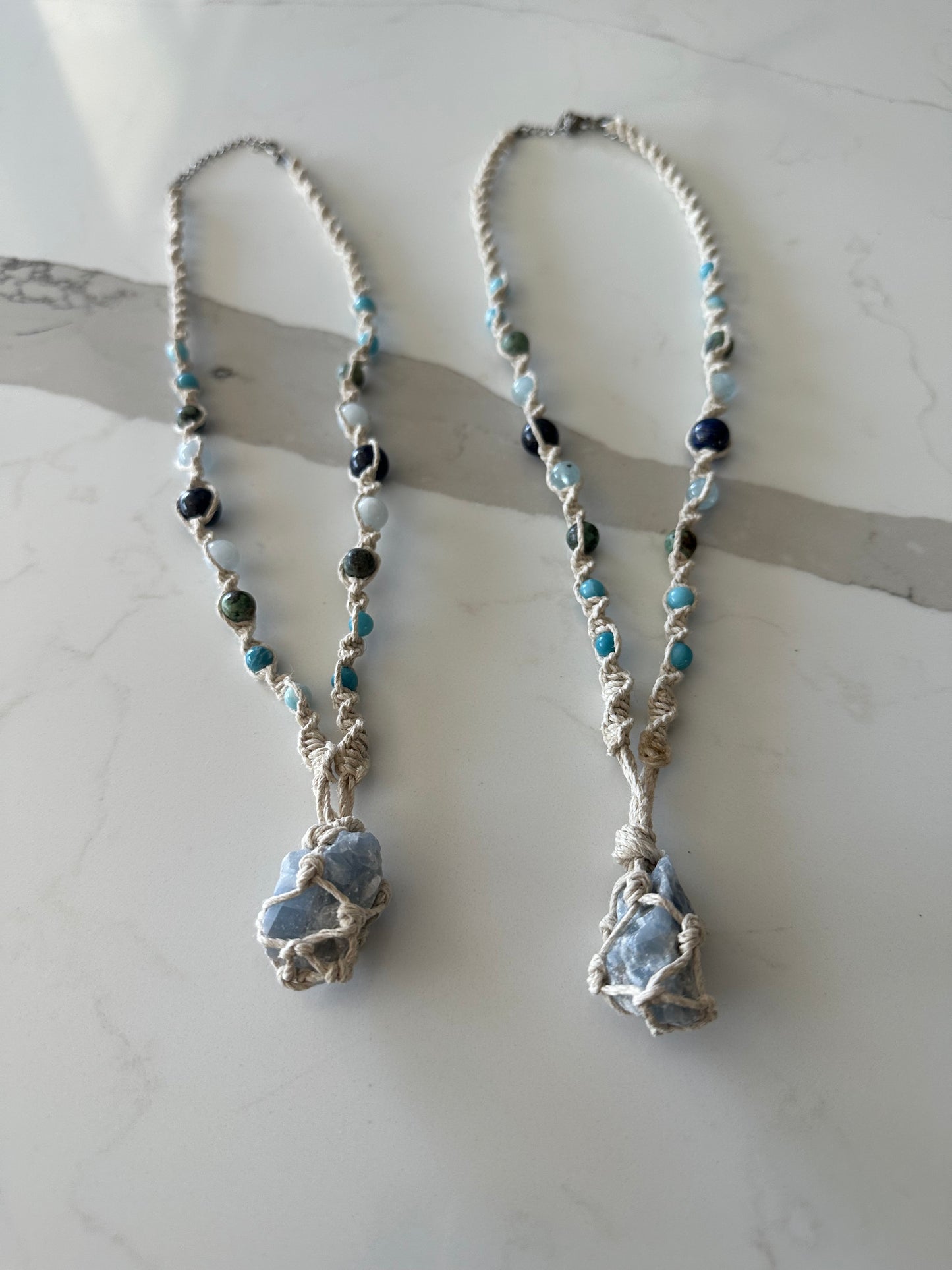 Throat Chakra Jewelry Set