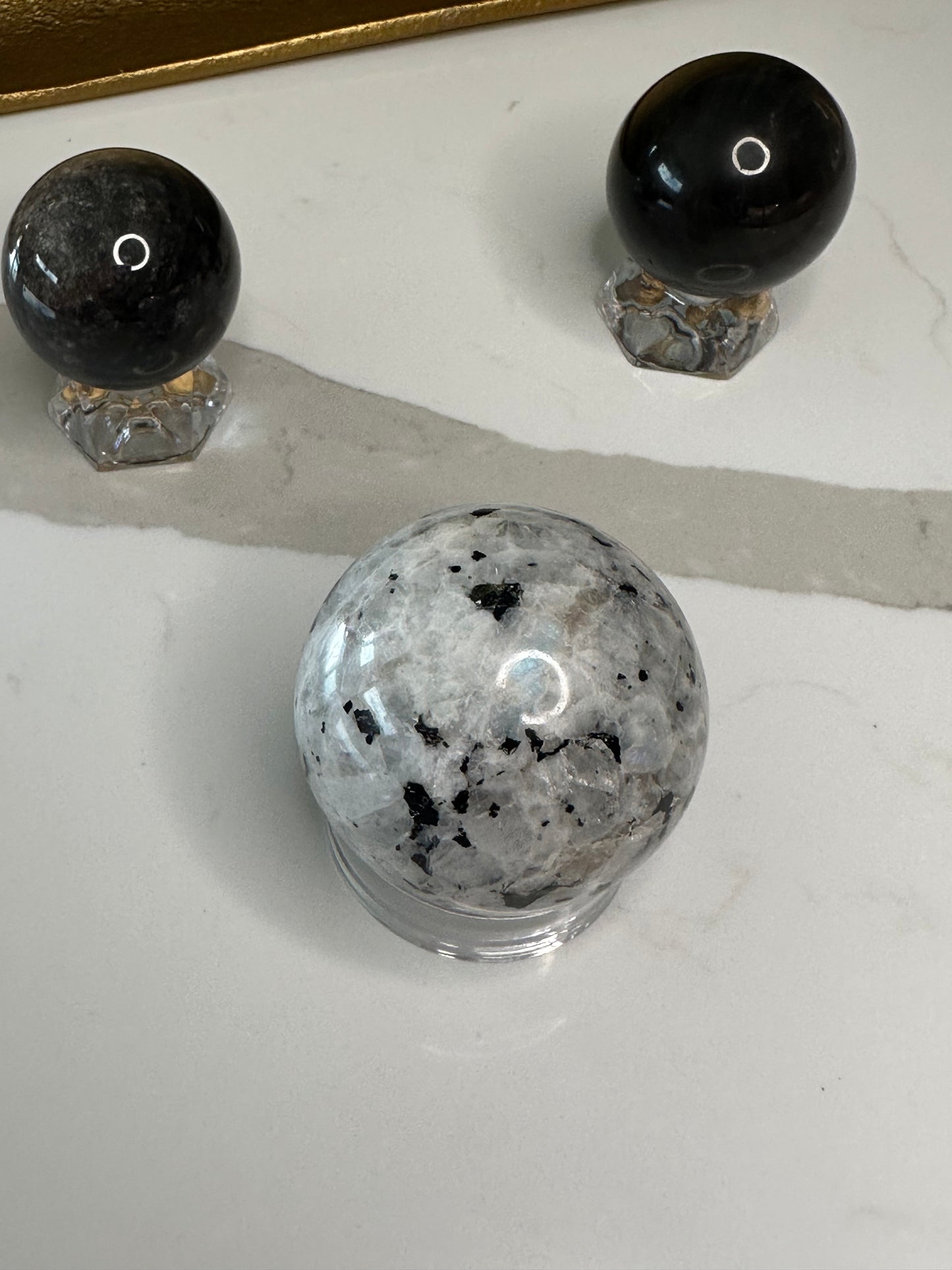 Rainbow Moonstone Sphere