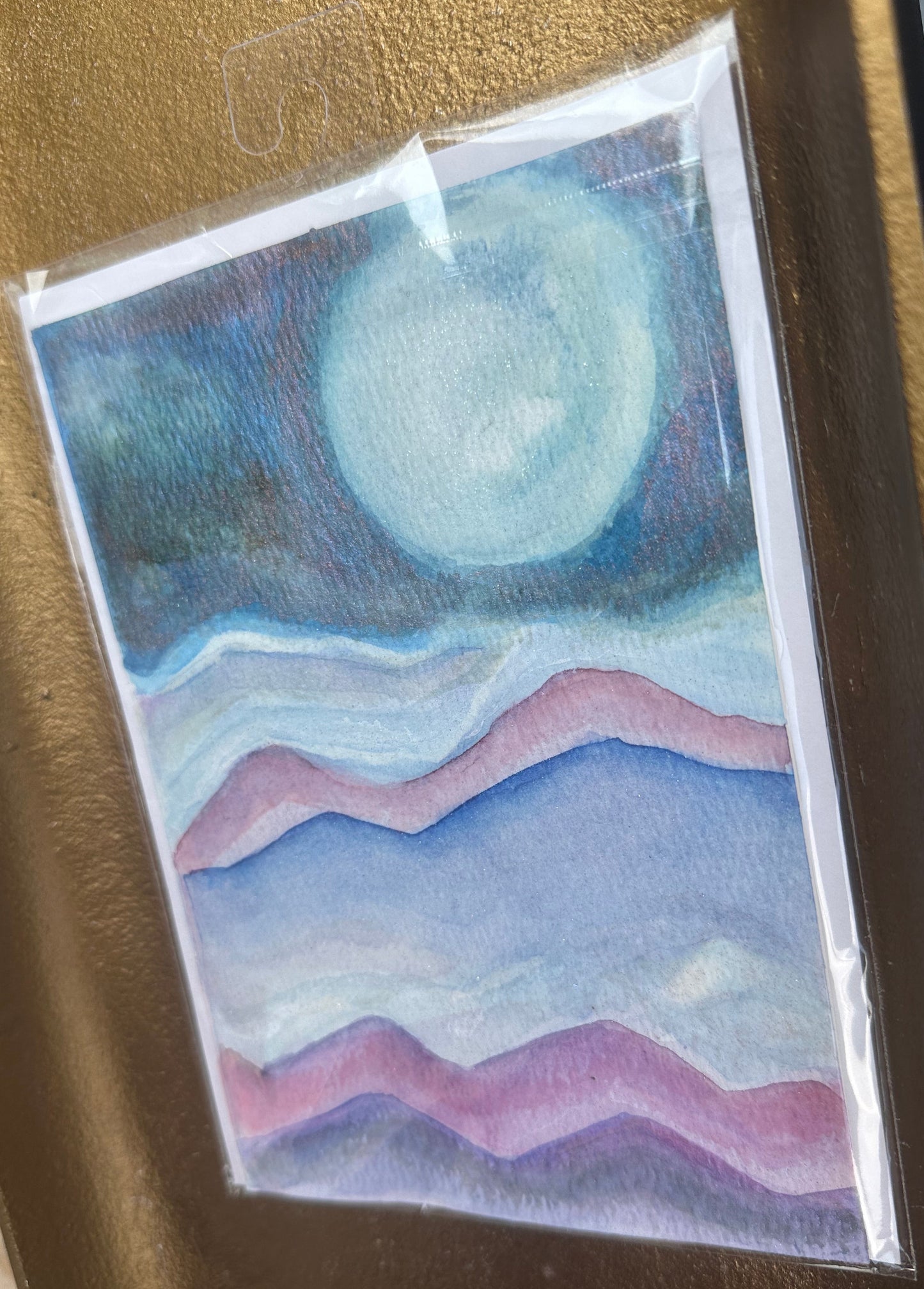 Handmade Mountain Cards