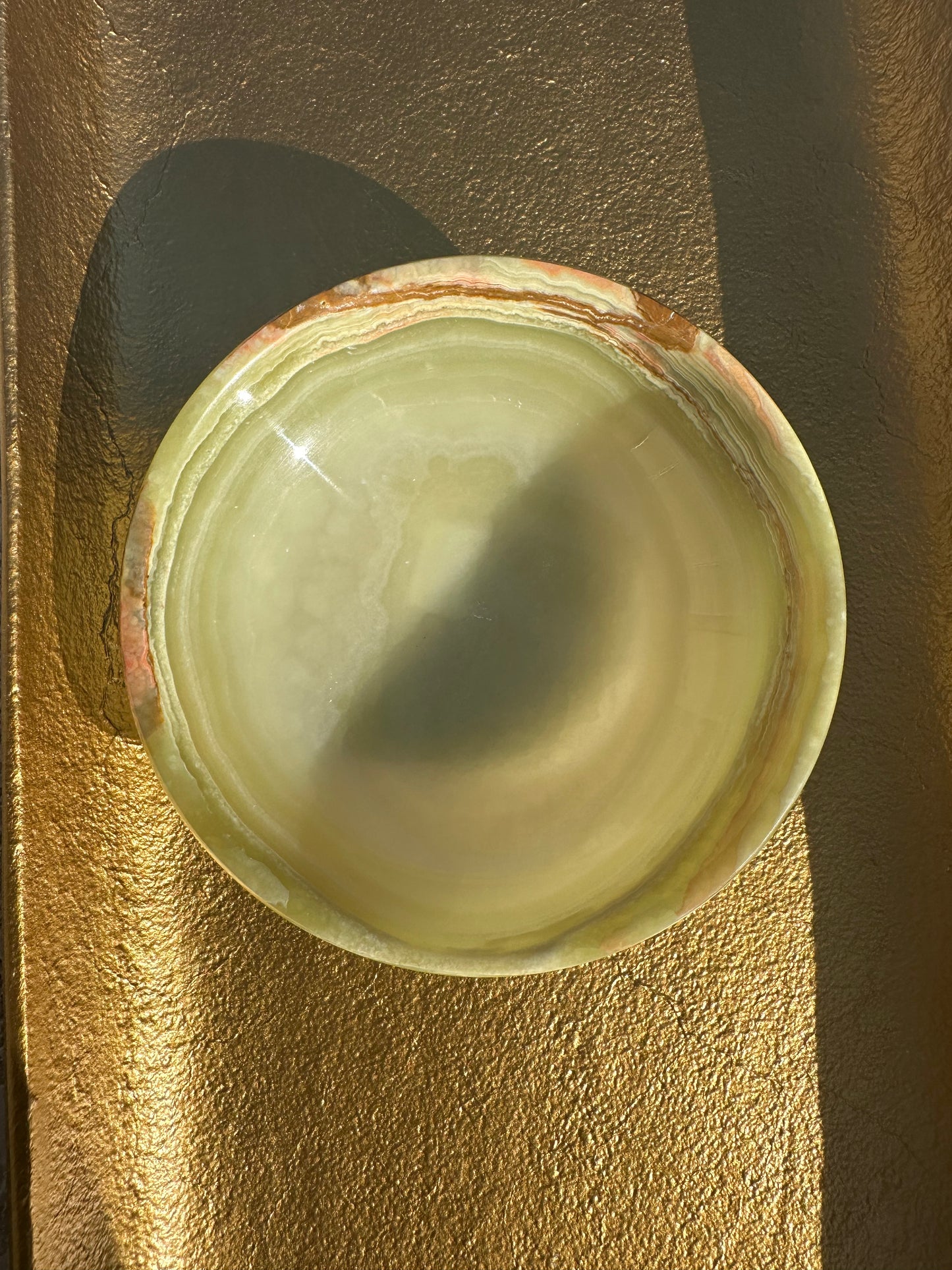 8inch Green Onyx Bowl