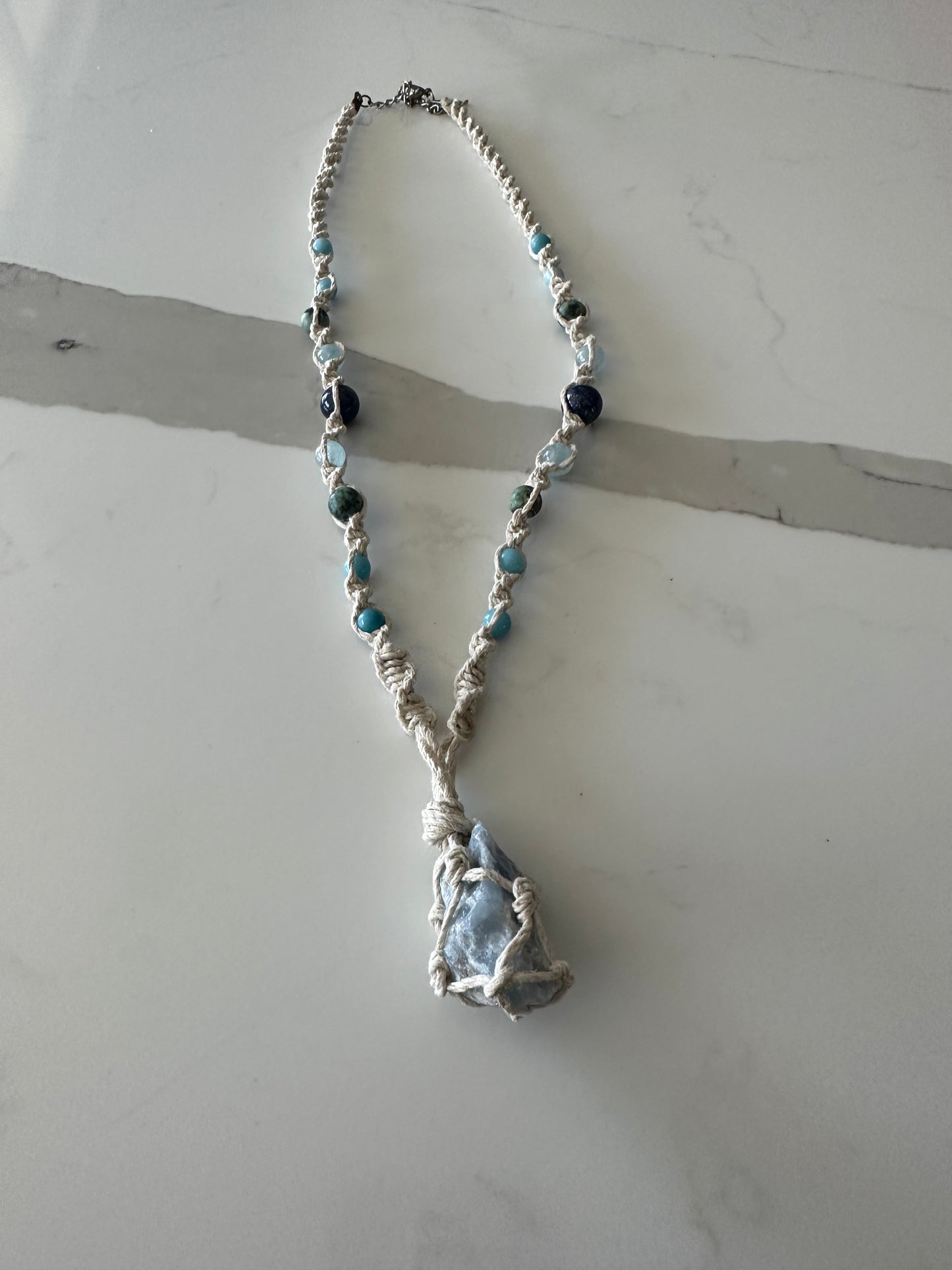 Throat Chakra Jewelry Set