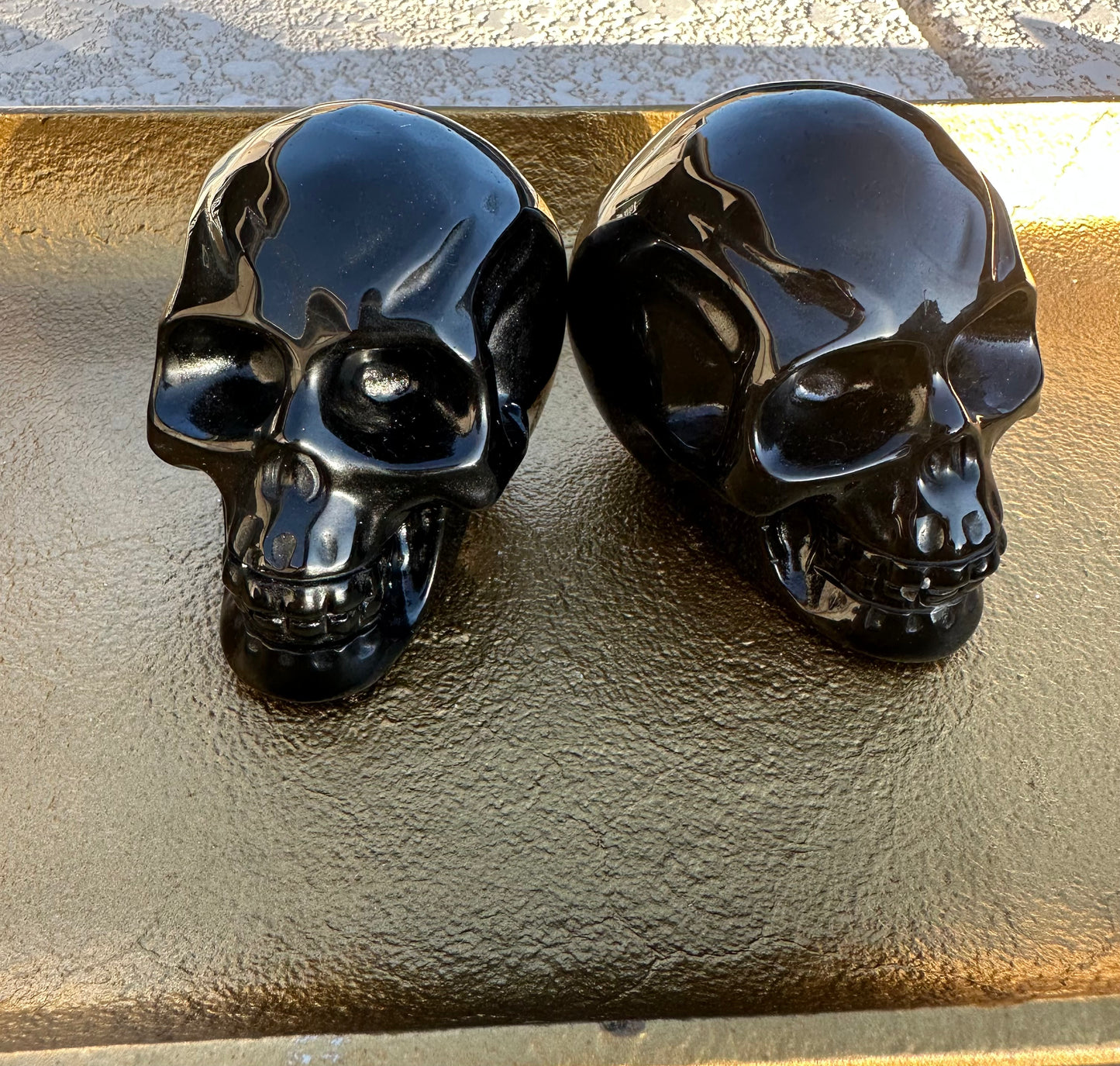 Black Onyx Skull