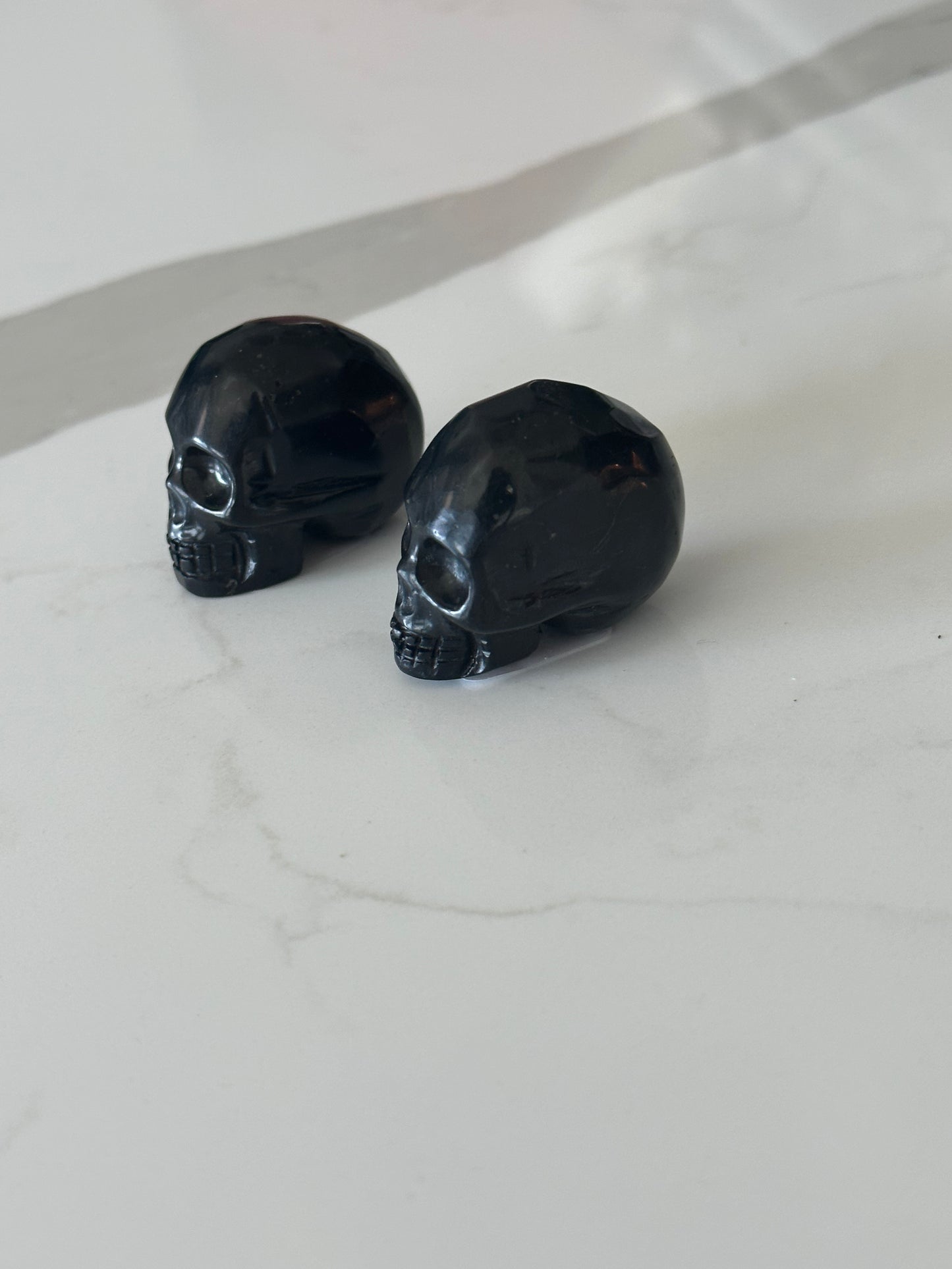 Mini Shungite Skulls (EMF Protection)