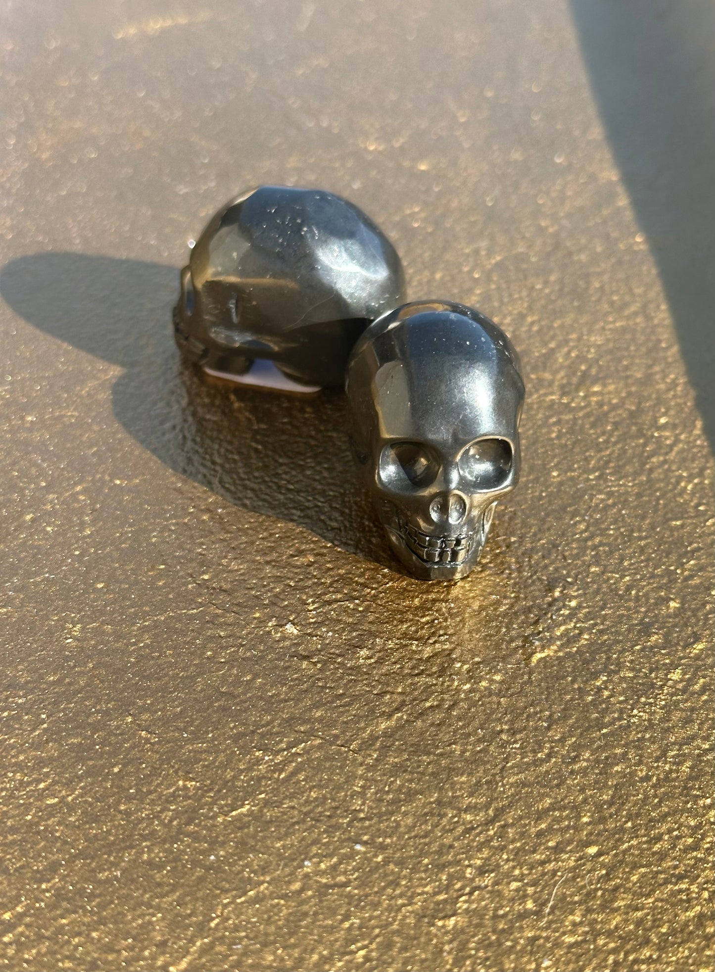 Mini Shungite Skulls (EMF Protection)