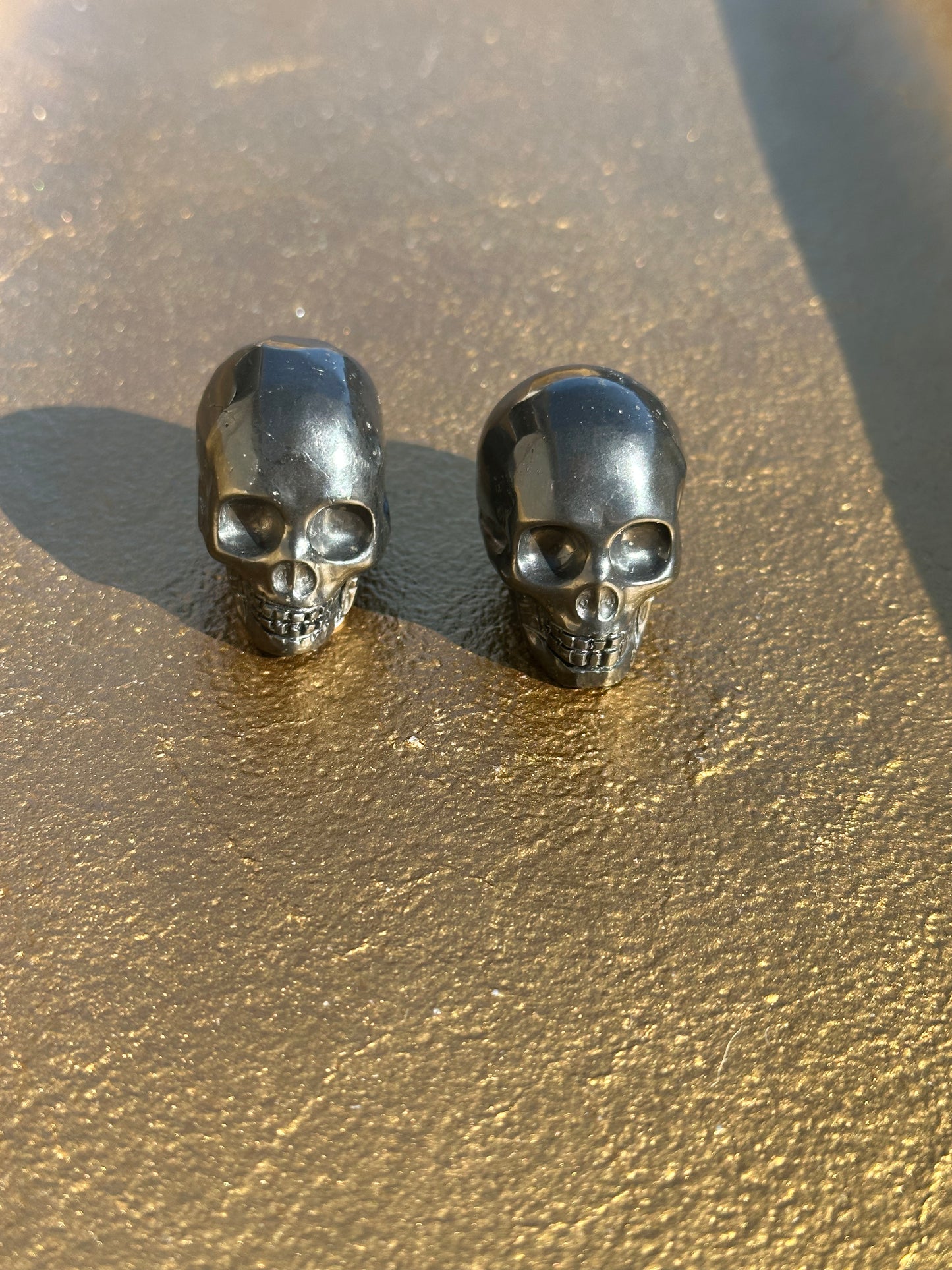 Mini Shungite Skulls (EMF Protection)