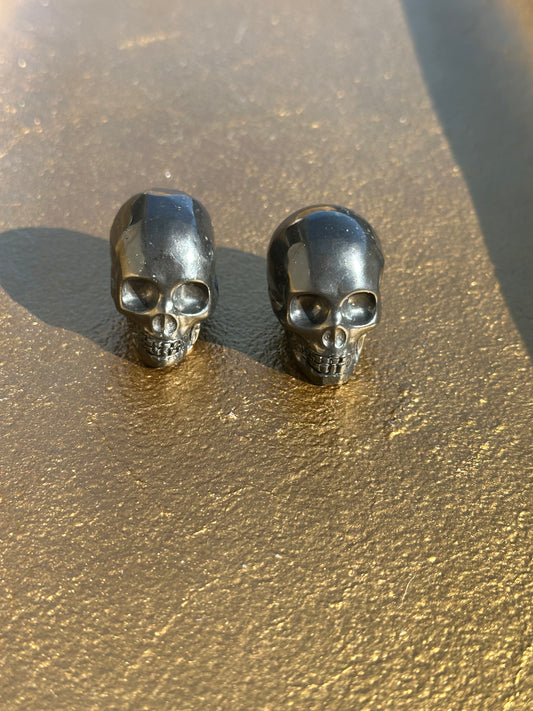 Mini Shungite Skulls (EMF Protection)