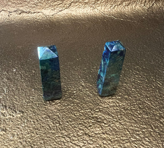 Mini Malachite Azurite Towers