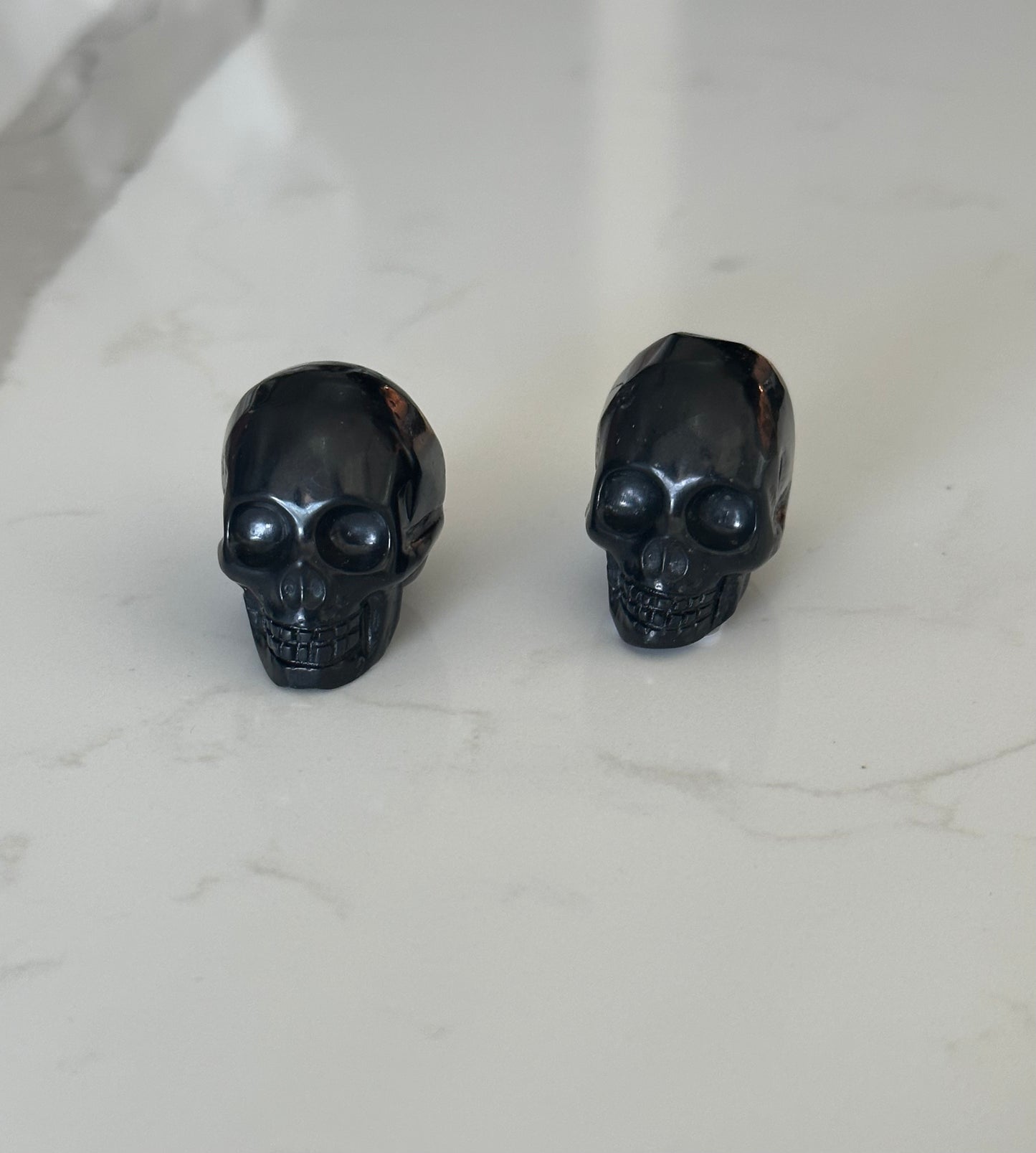 Mini Shungite Skulls (EMF Protection)