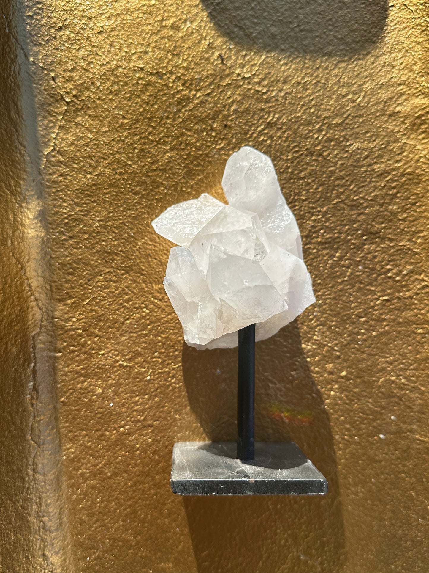 Mounted Clear Quartz Cluster