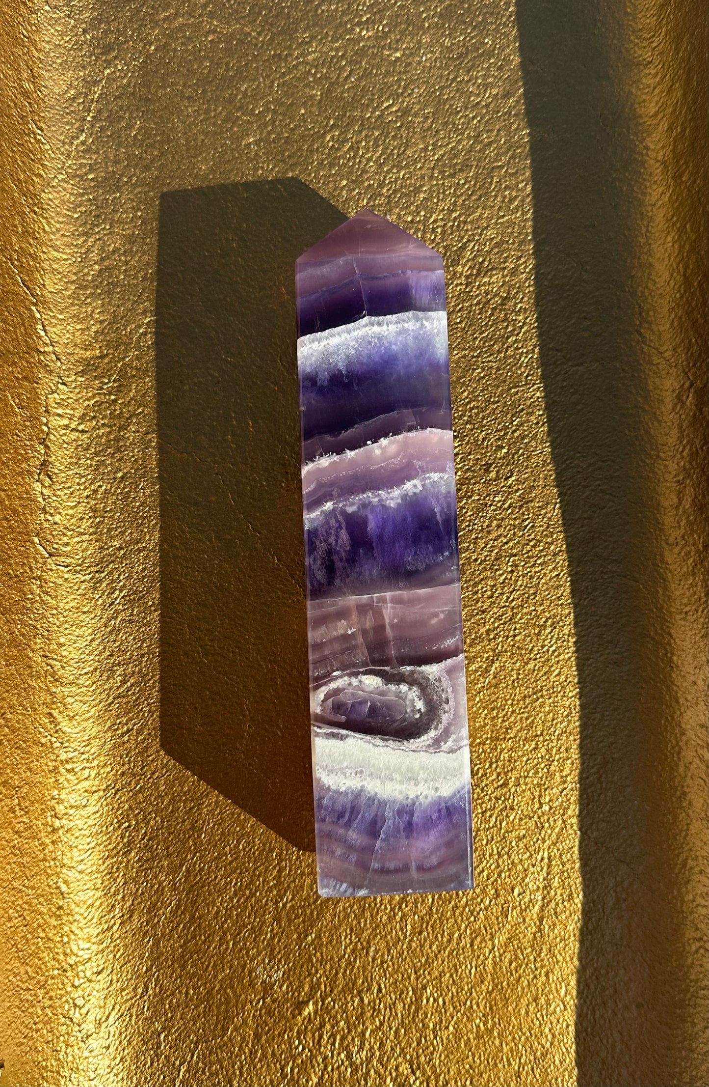 Rainbow Fluorite Obelisk