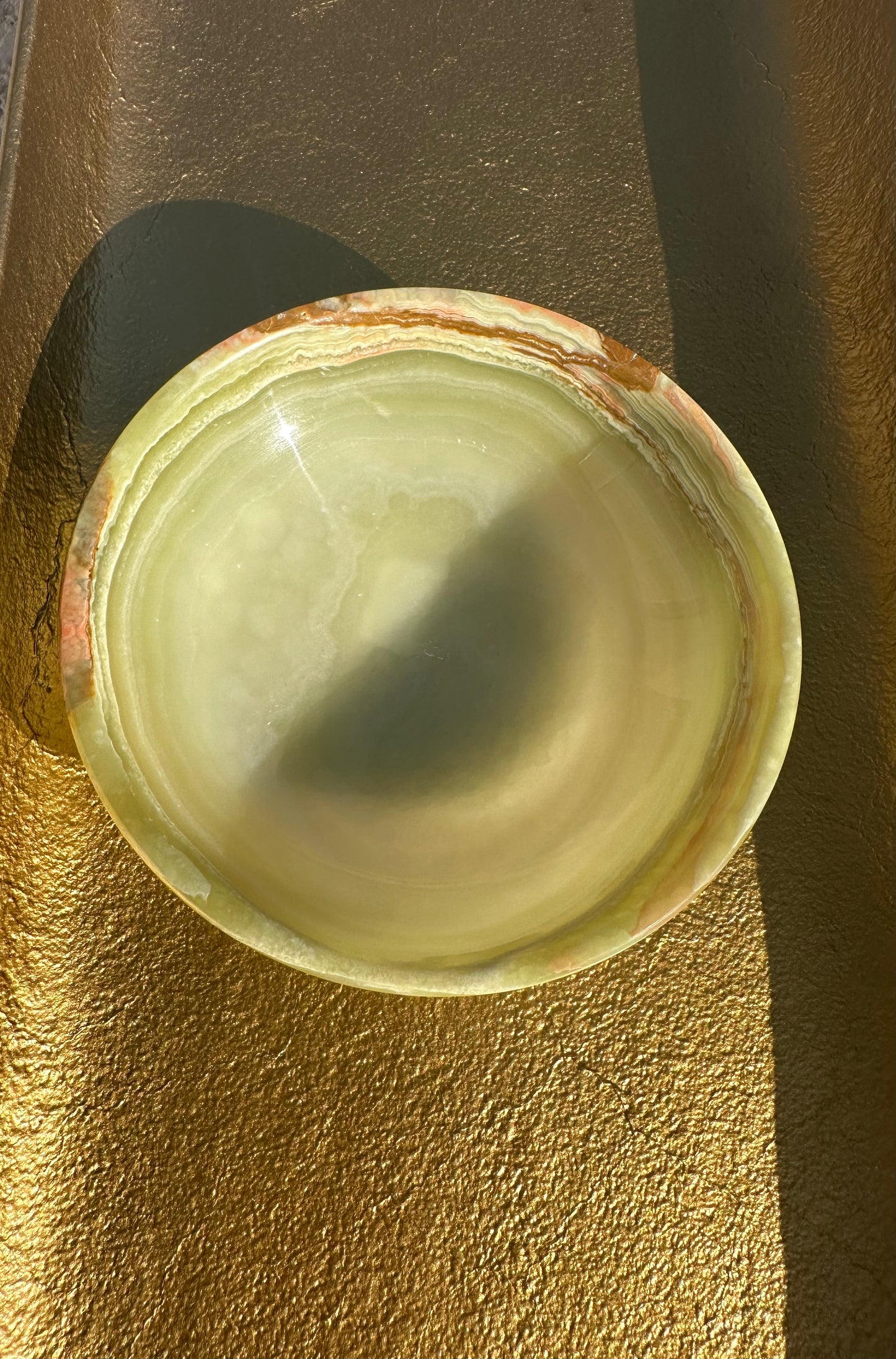 8inch Green Onyx Bowl