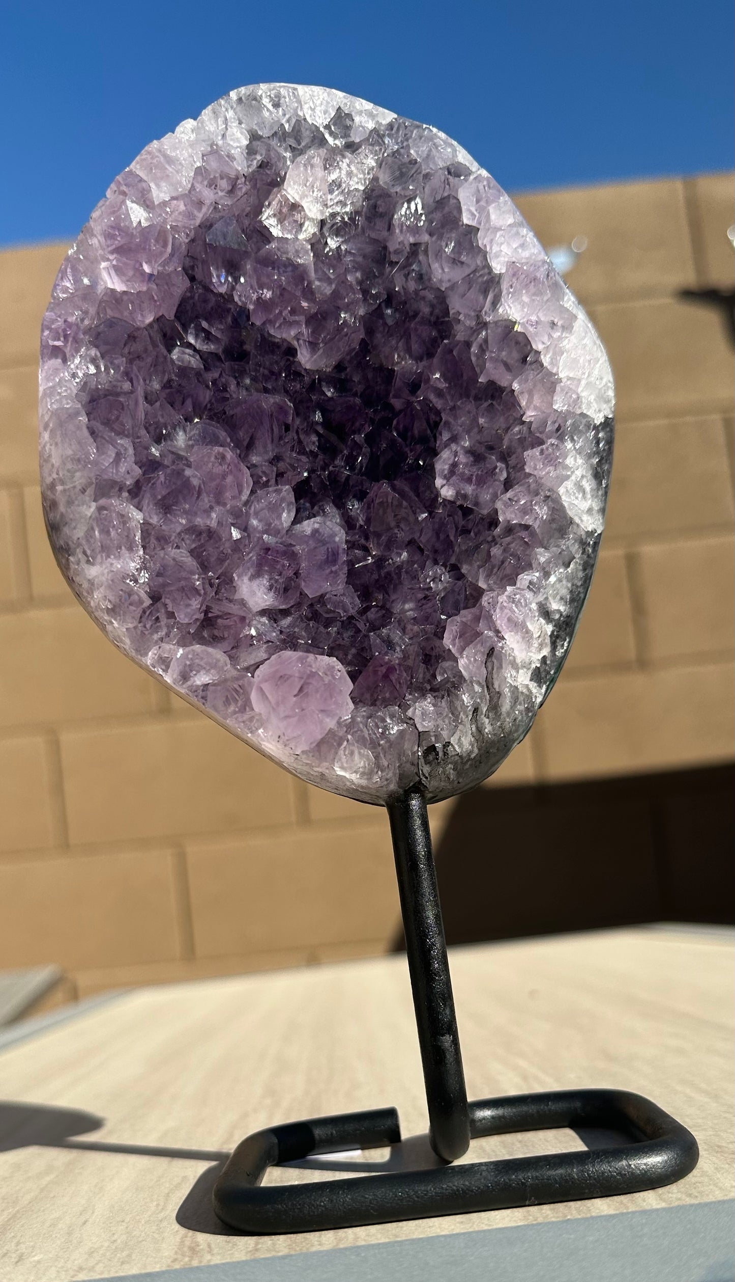 Mounted Amethyst