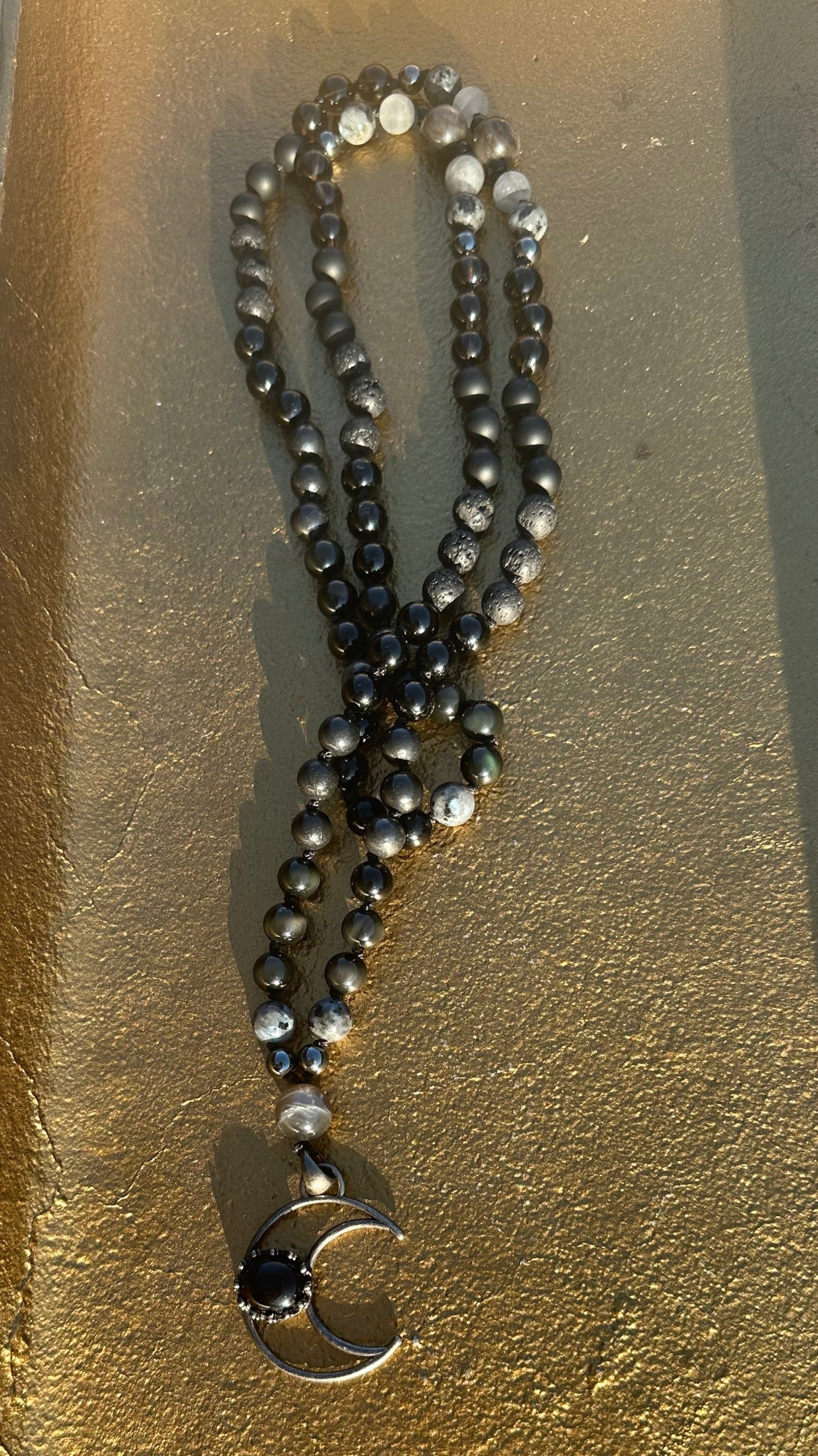 Eclipse Moon Mala