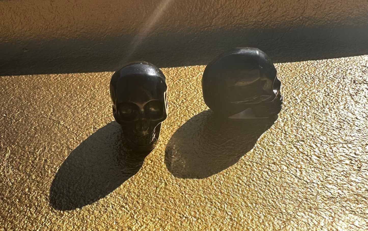 Mini Shungite Skulls (EMF Protection)