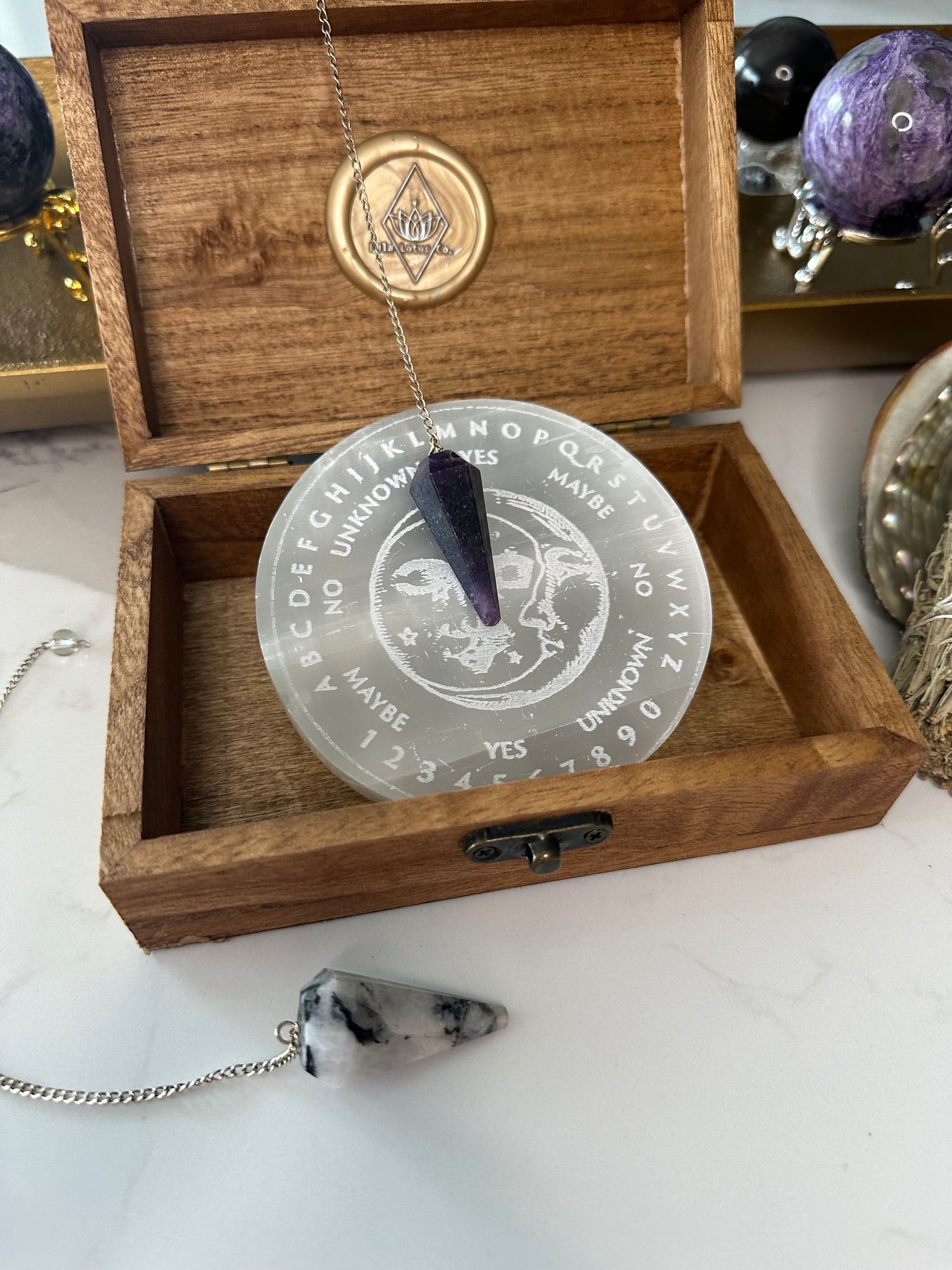 Crystal Pendulums