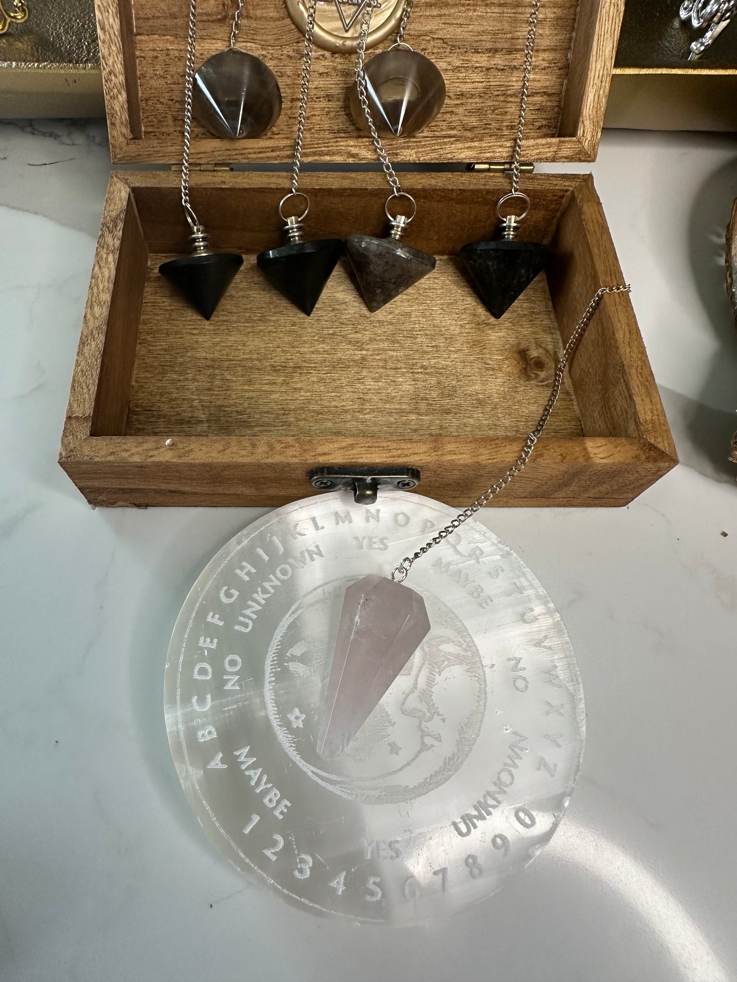 Crystal Pendulums