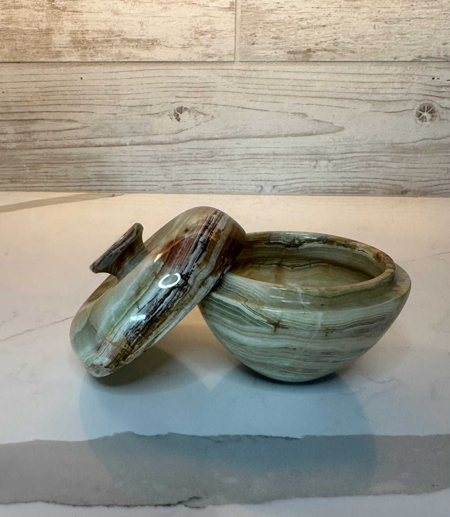 Green Onyx Jar