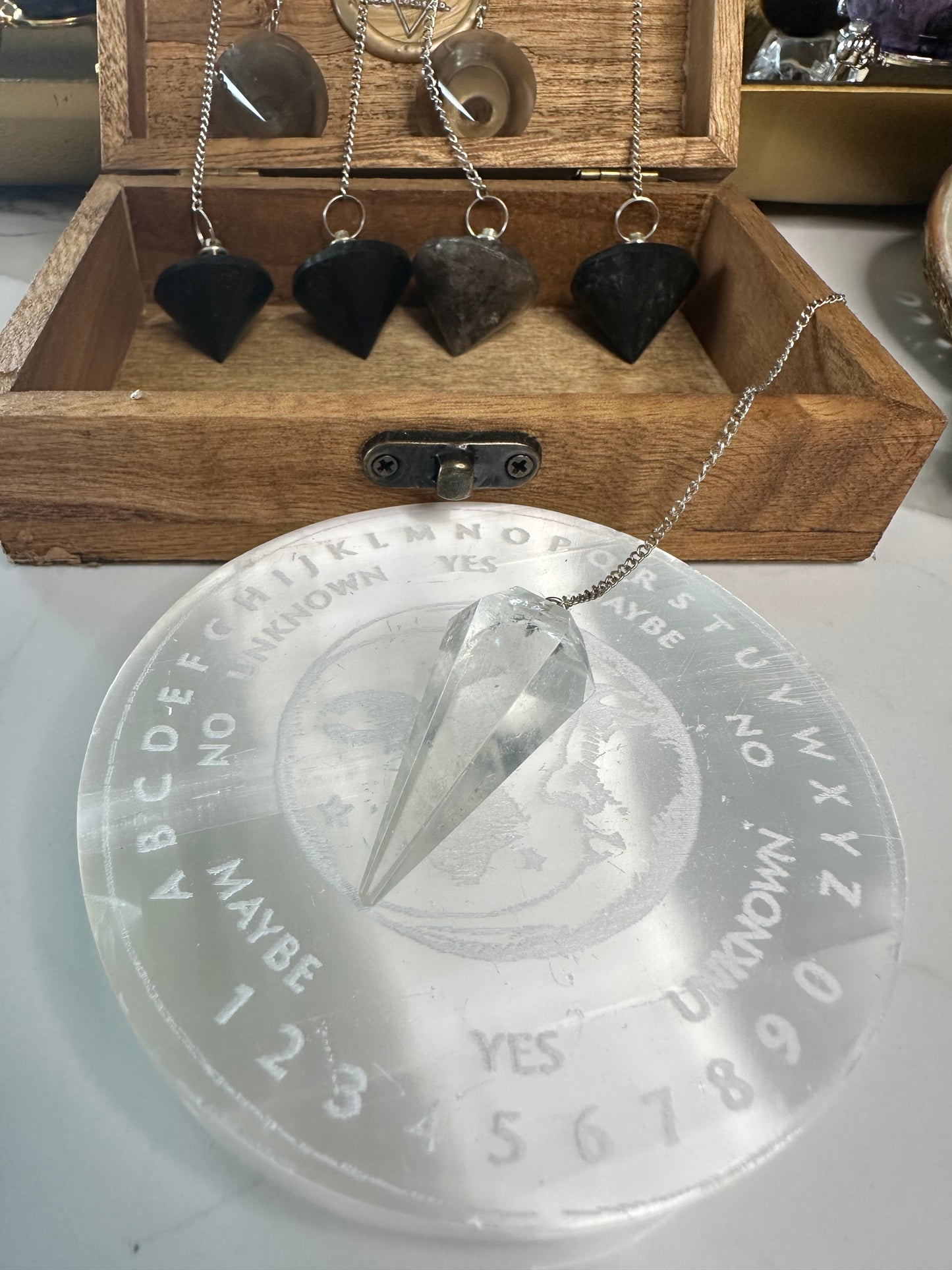Crystal Pendulums