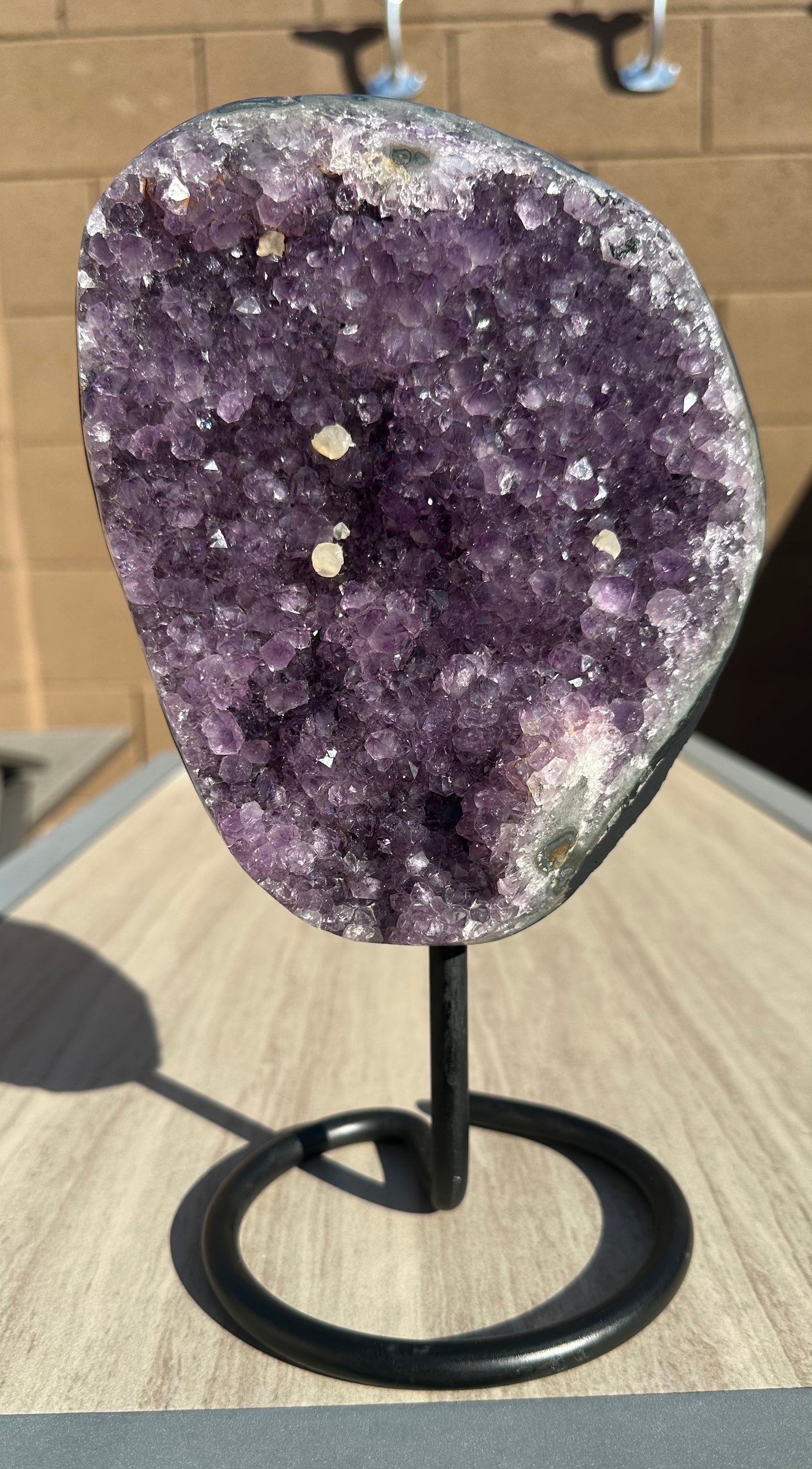 Large Mounted Amethyst