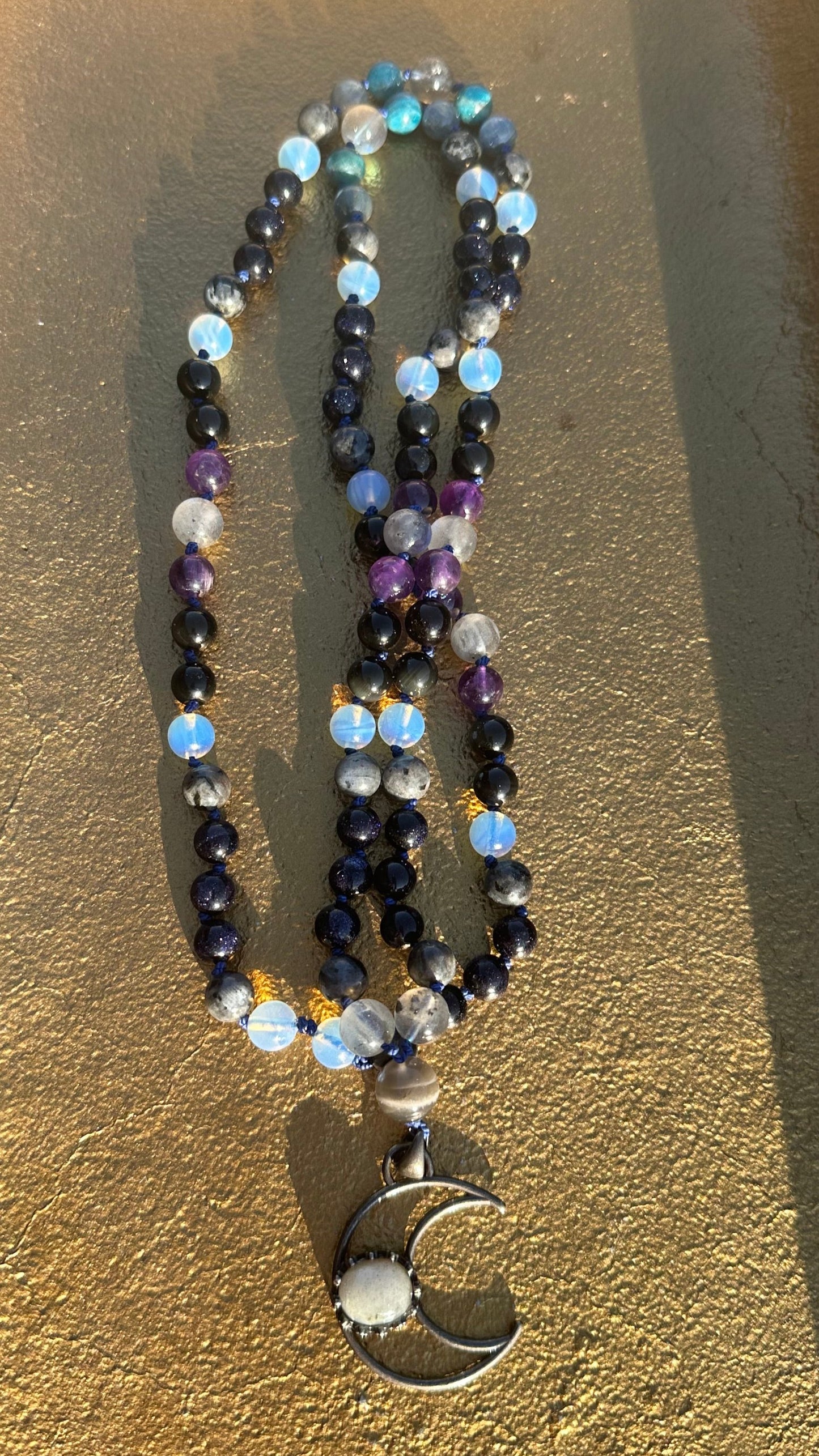 Third Eye Moon Mala