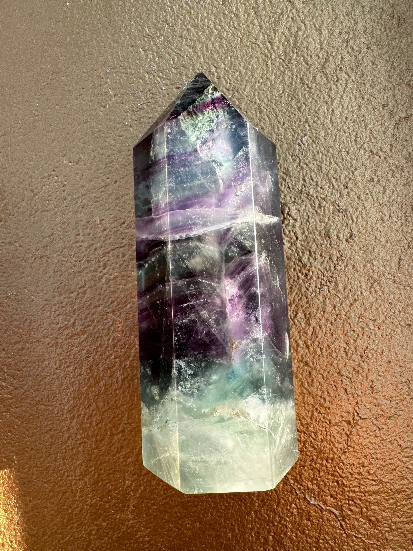 Rainbow Fluorite Tower