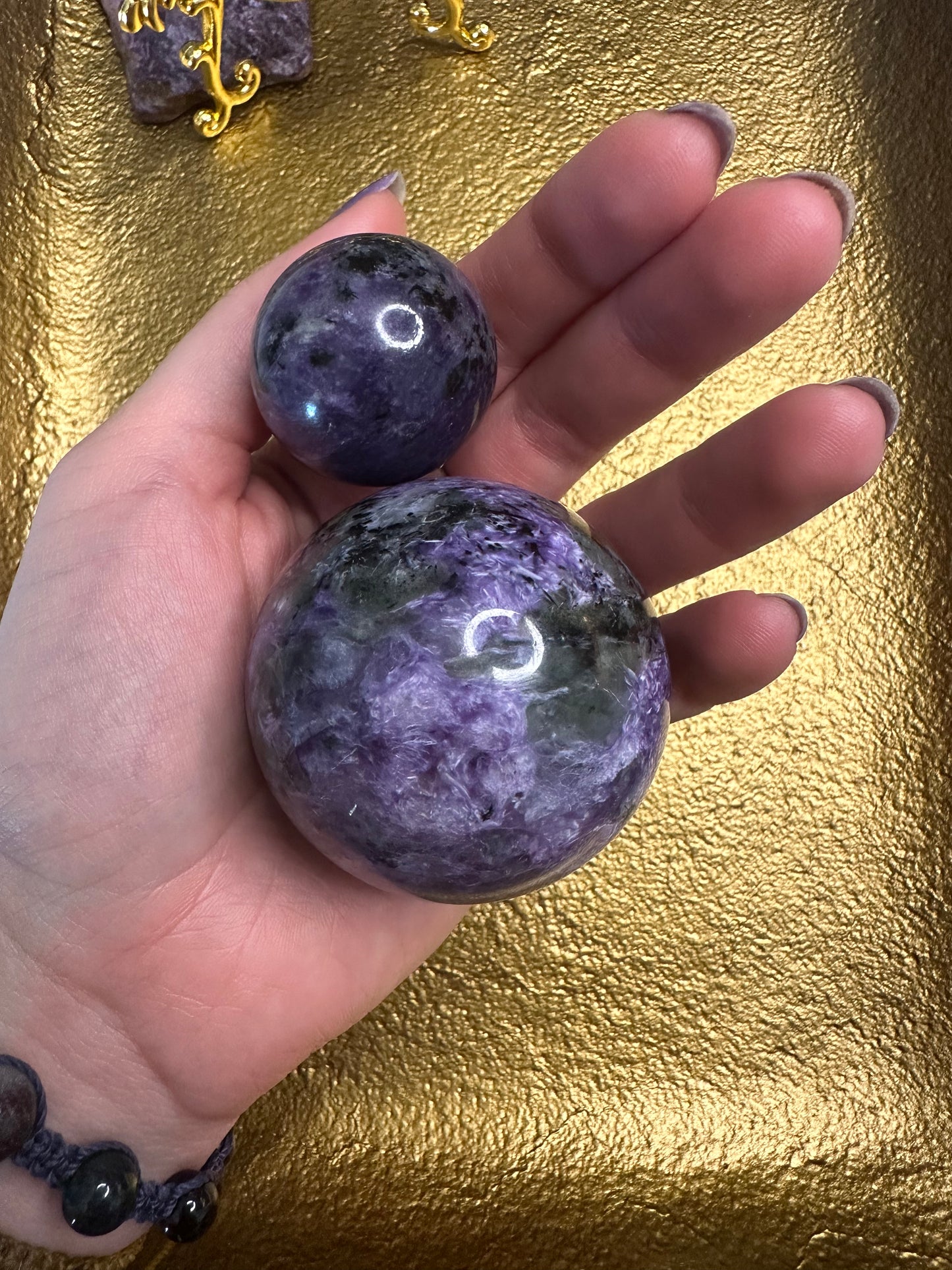 Charolite Spheres