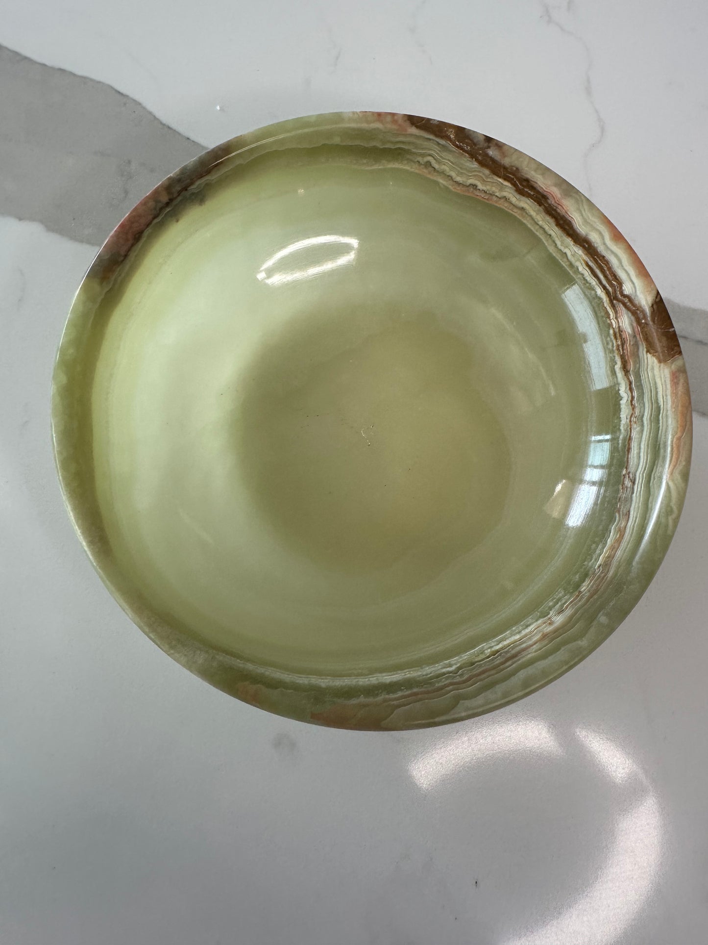 8inch Green Onyx Bowl