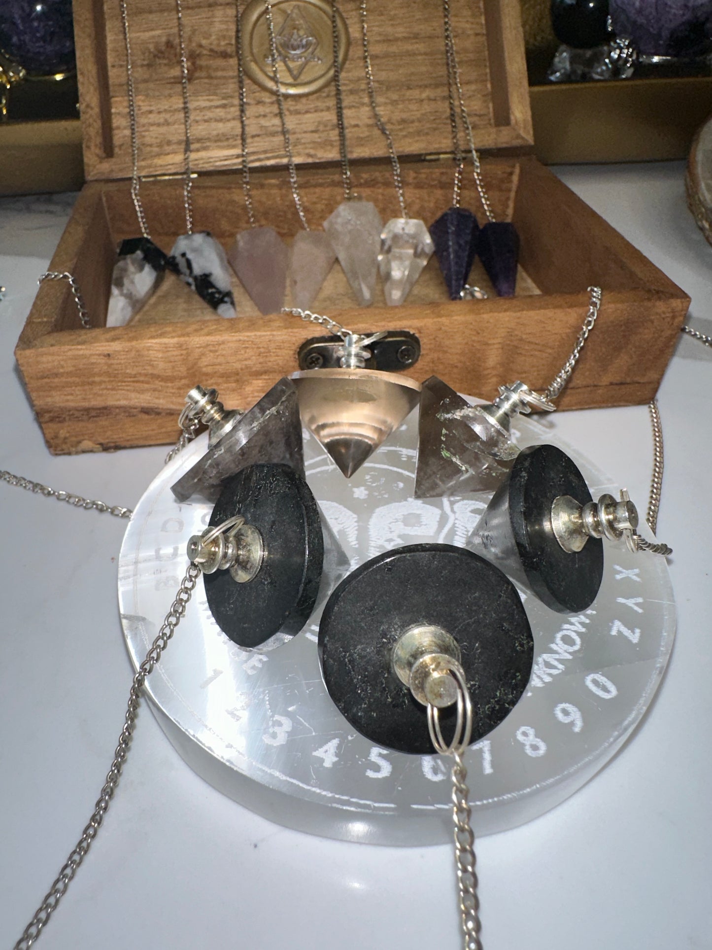 Crystal Pendulums