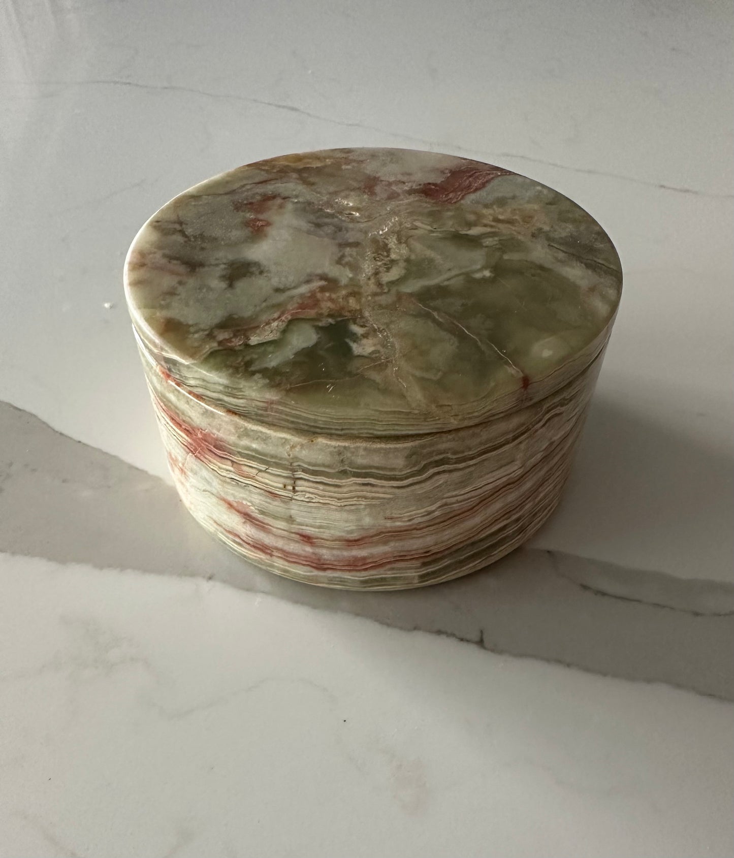 Green Onyx Jewelry Box
