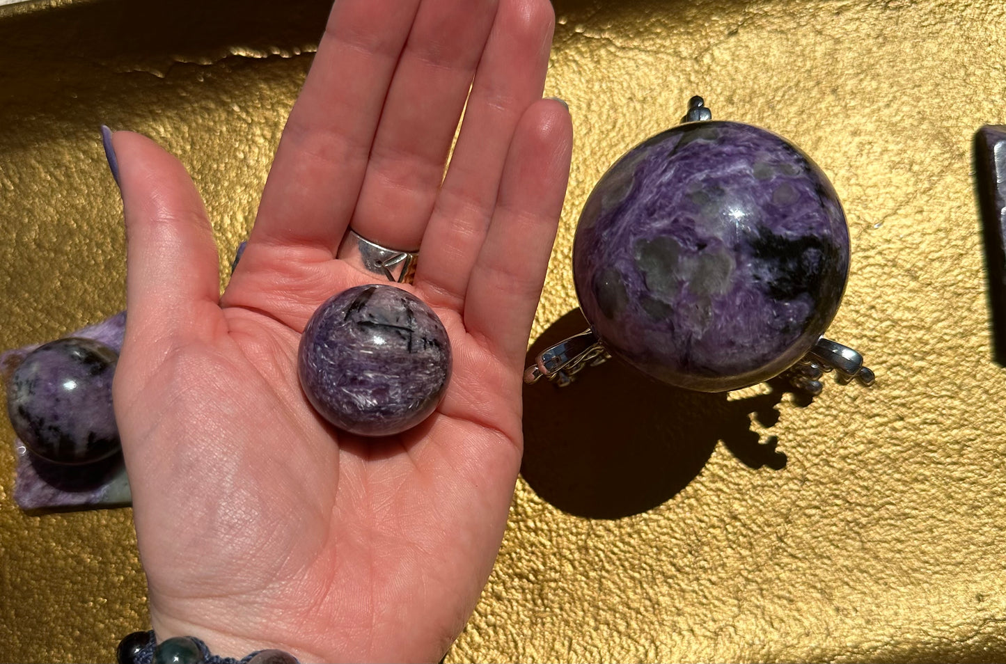 Charolite Spheres