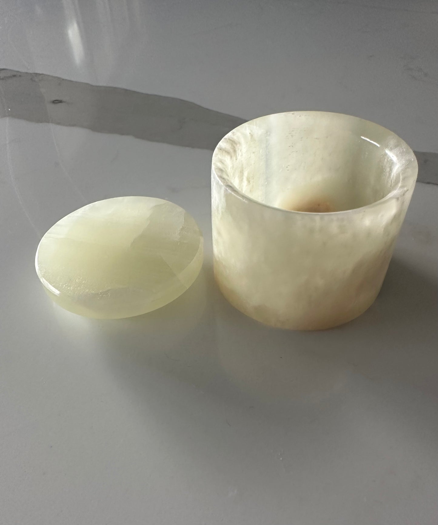 Mini Green Onyx Jewelry Box