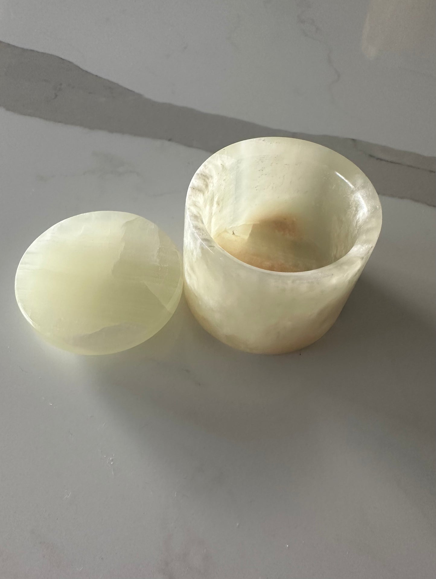 Mini Green Onyx Jewelry Box