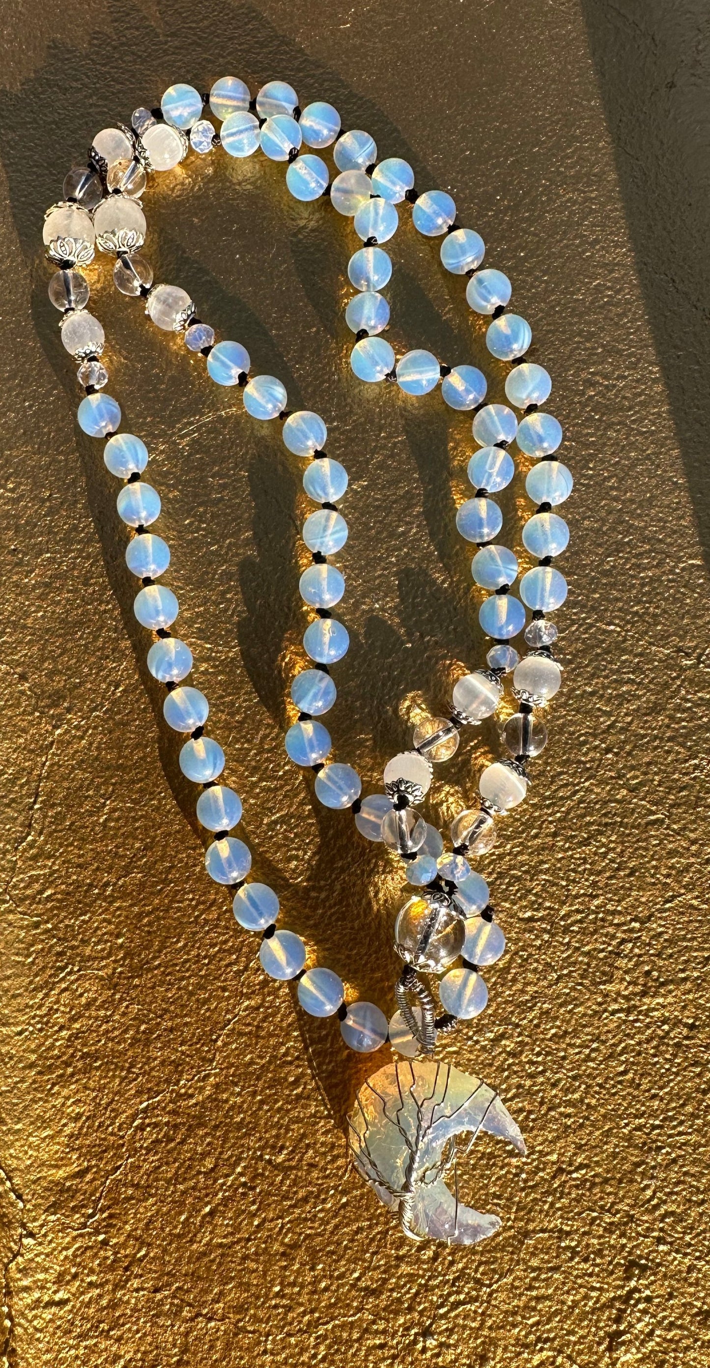 Opalite Moonlight Mala