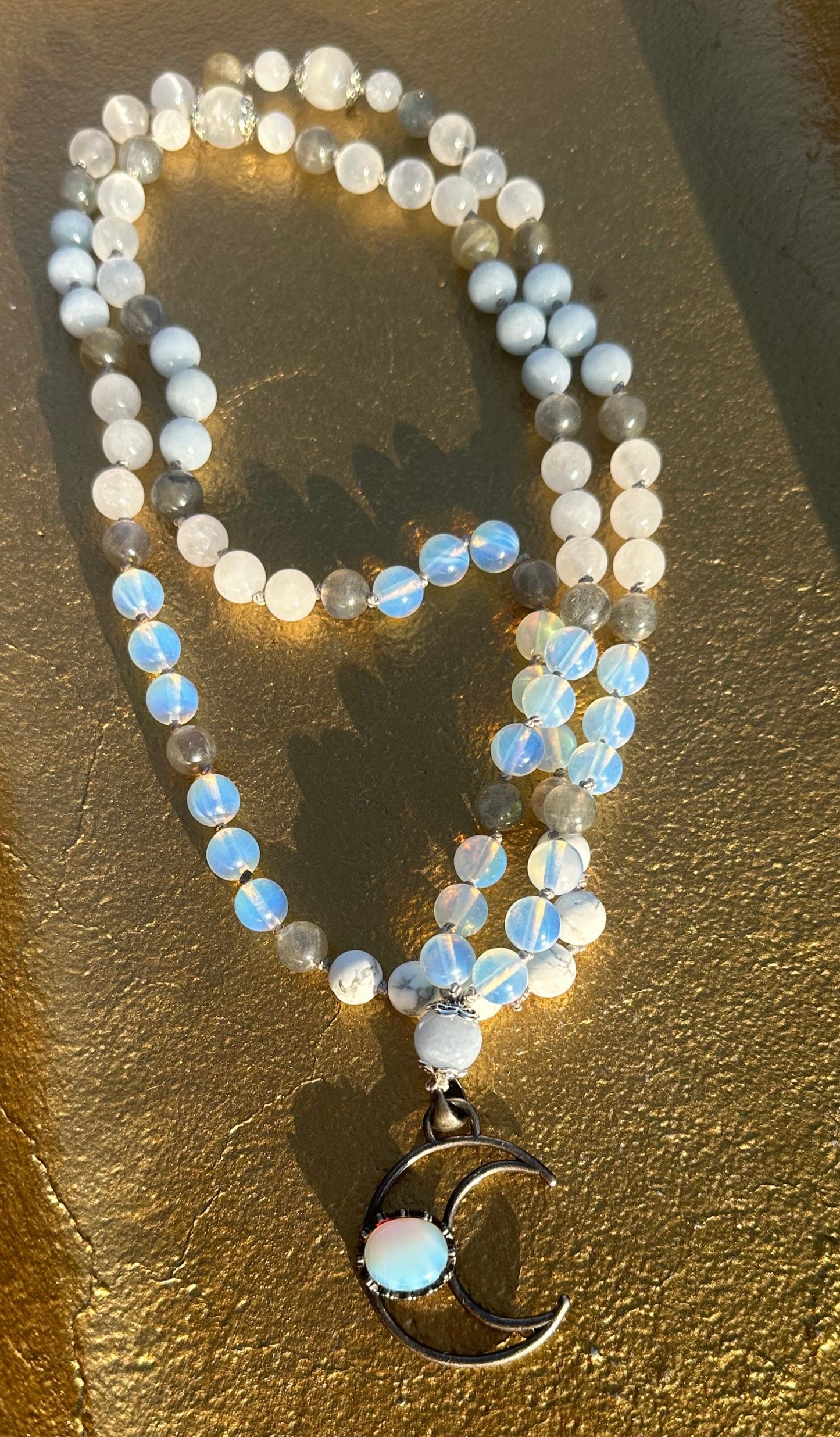 Angel Guide Moon Mala