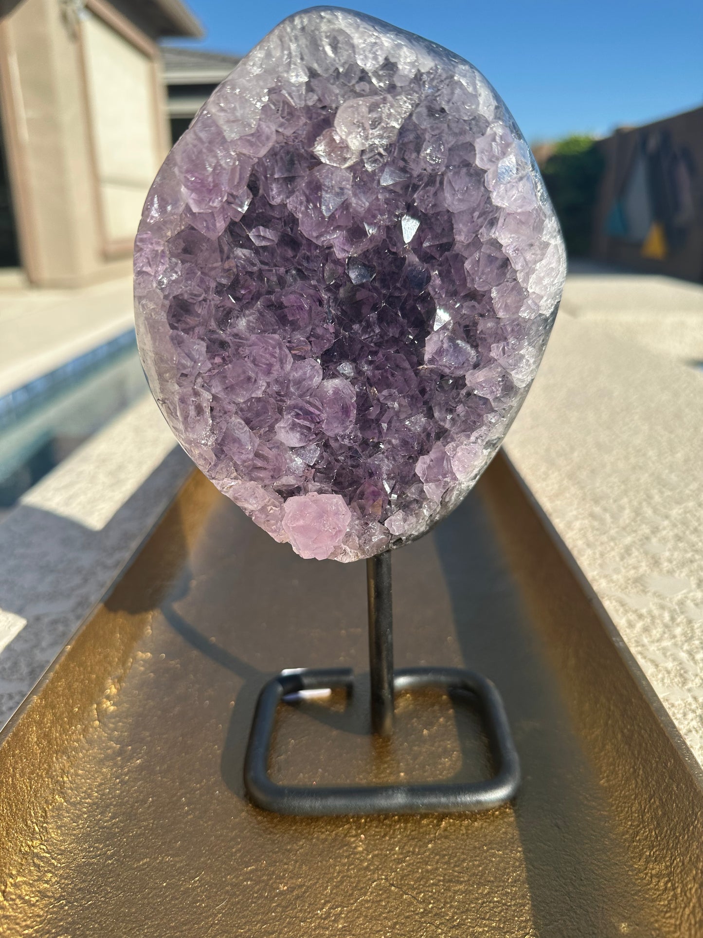 Mounted Amethyst