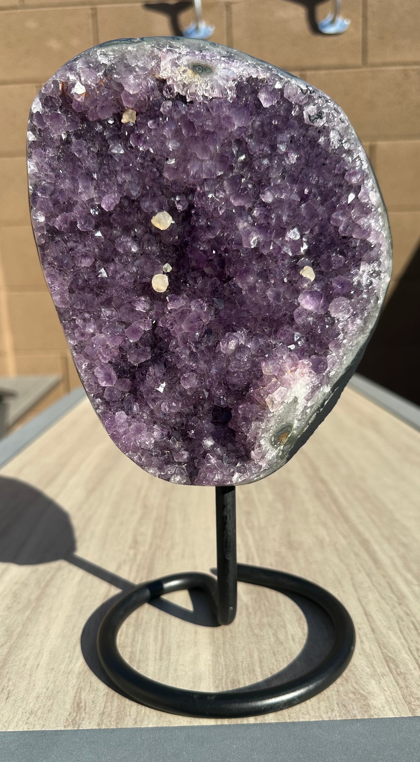 Large Mounted Amethyst