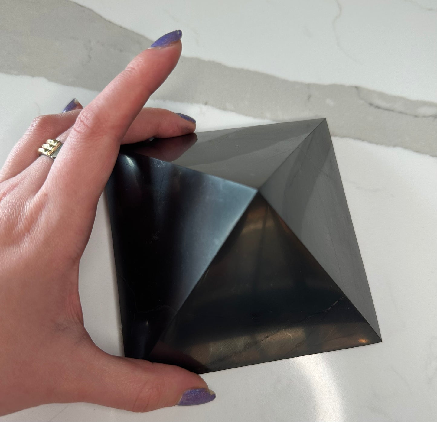 Large Shungite Pyramid