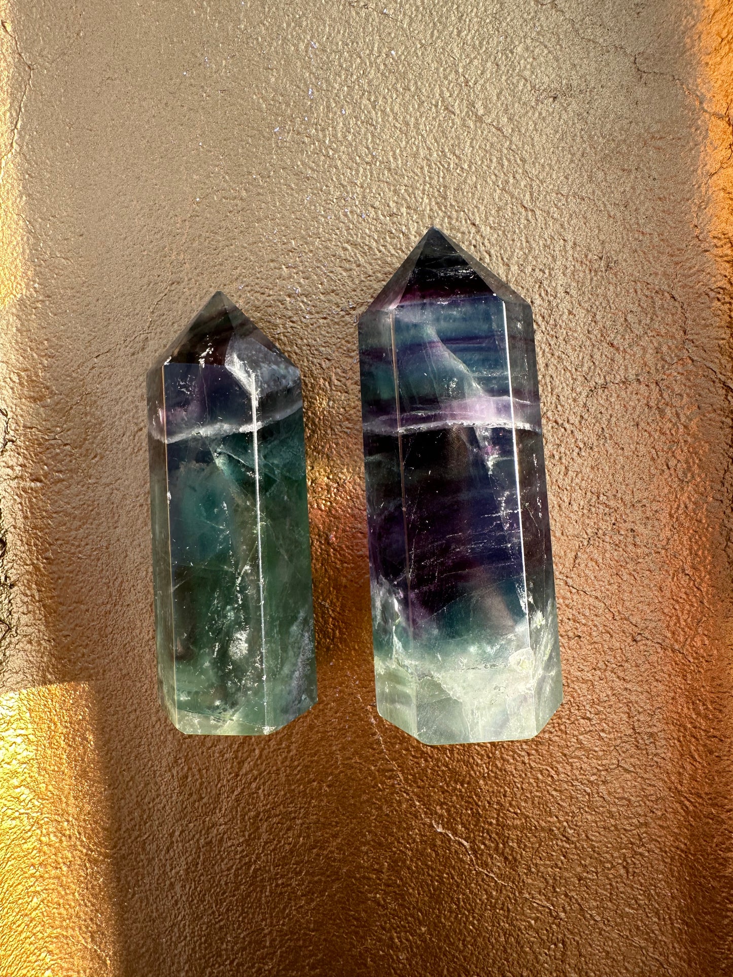 Rainbow Fluorite Tower