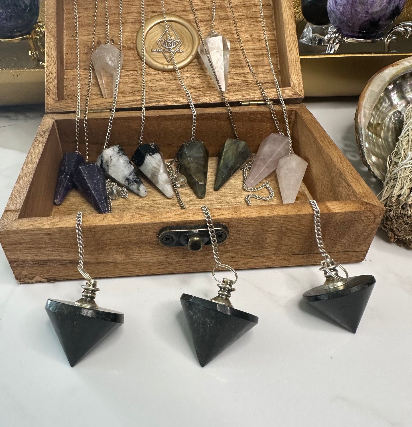 Crystal Pendulums