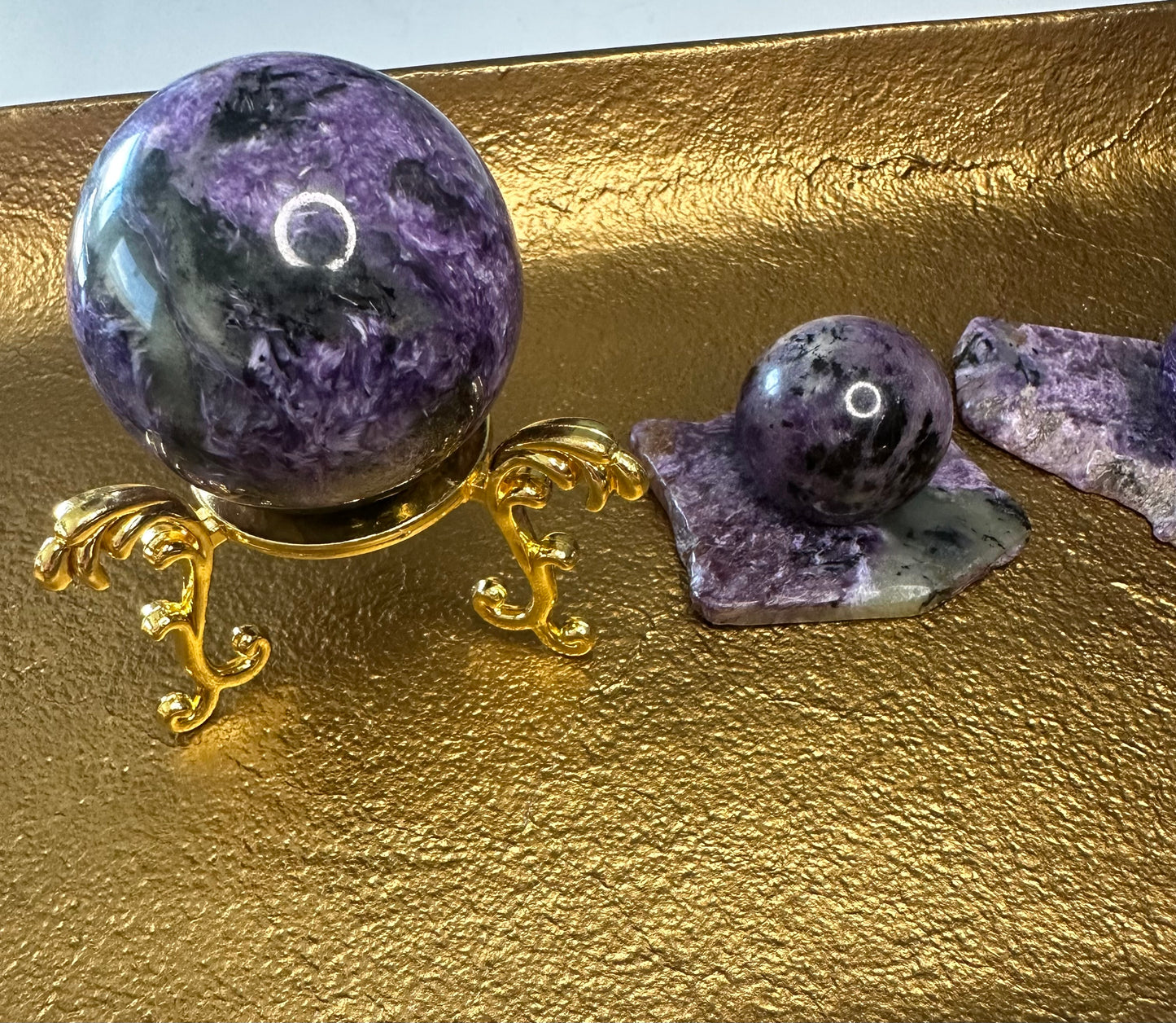 Charolite Spheres