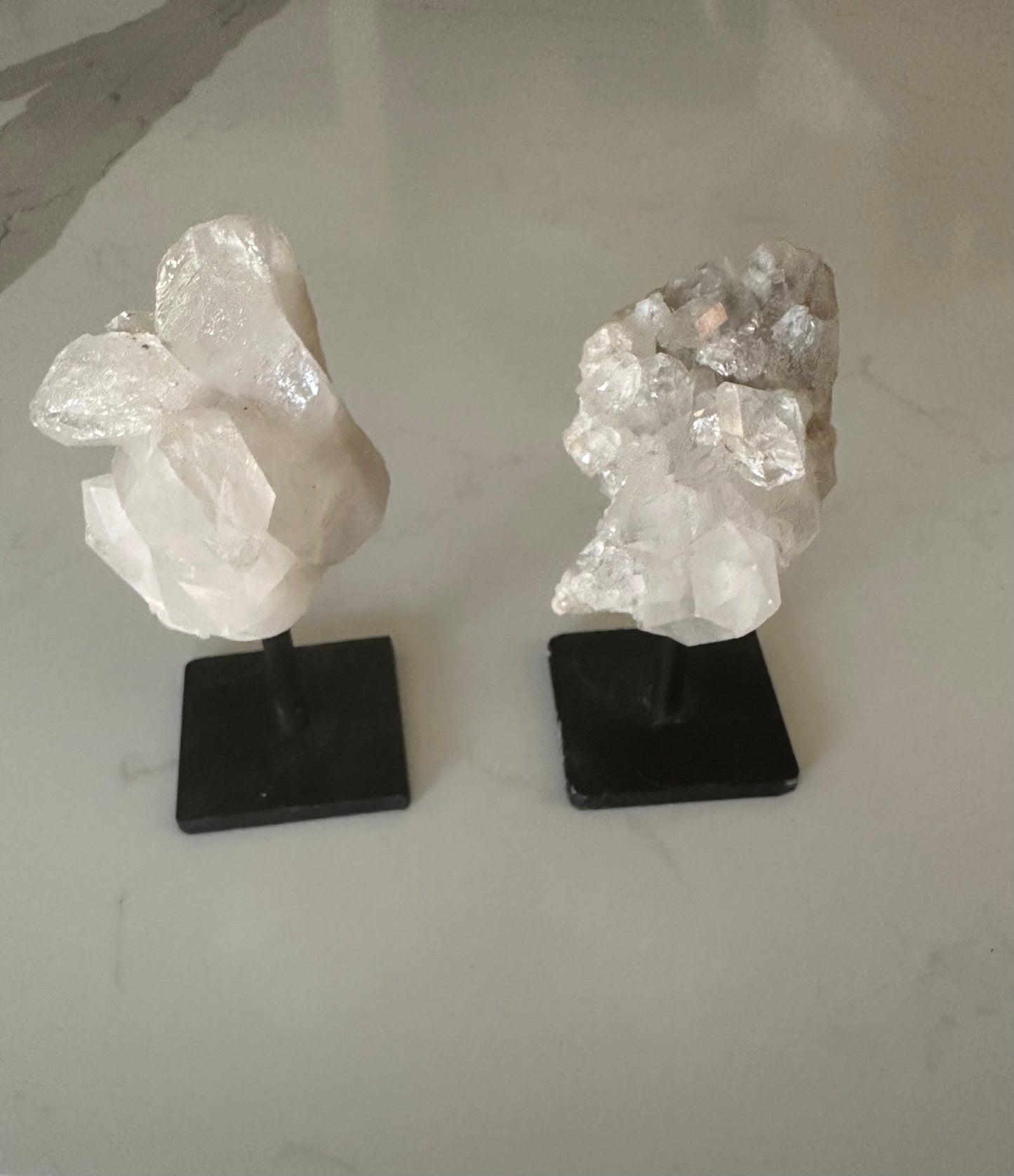 Mounted Clear Quartz Cluster