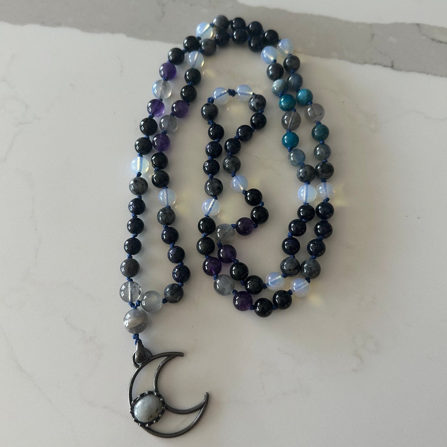 Third Eye Moon Mala