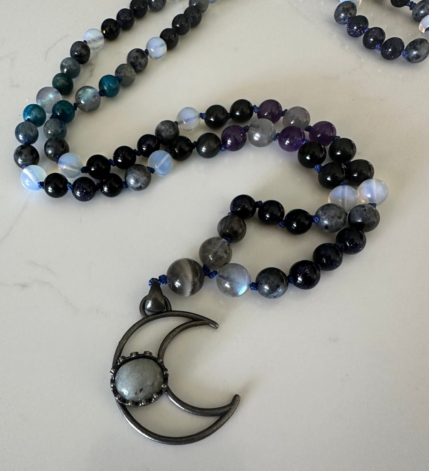 Third Eye Moon Mala