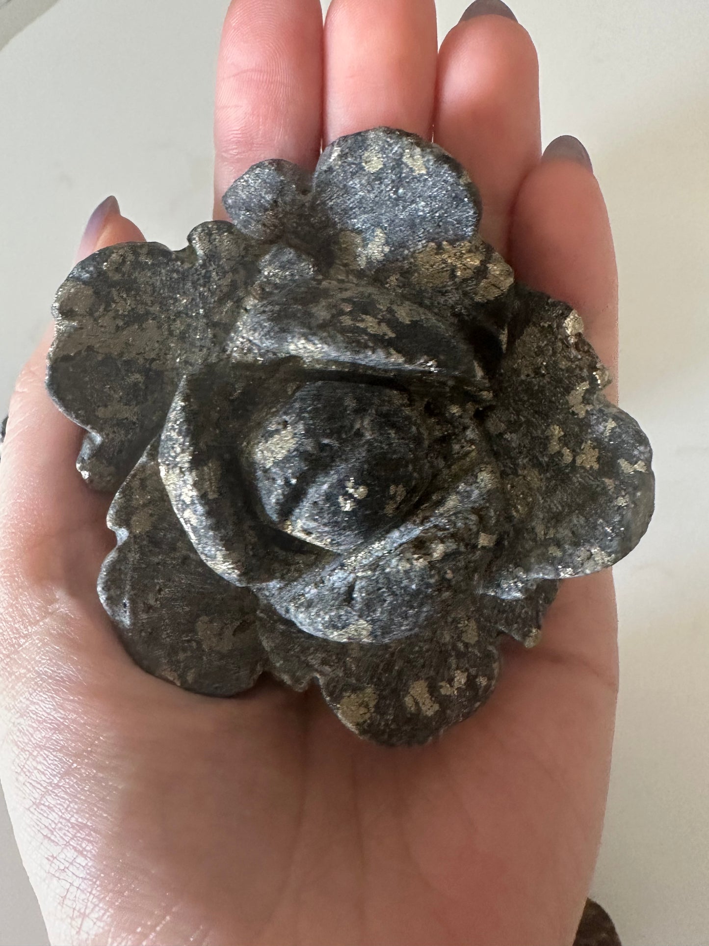 Pyrite Rose