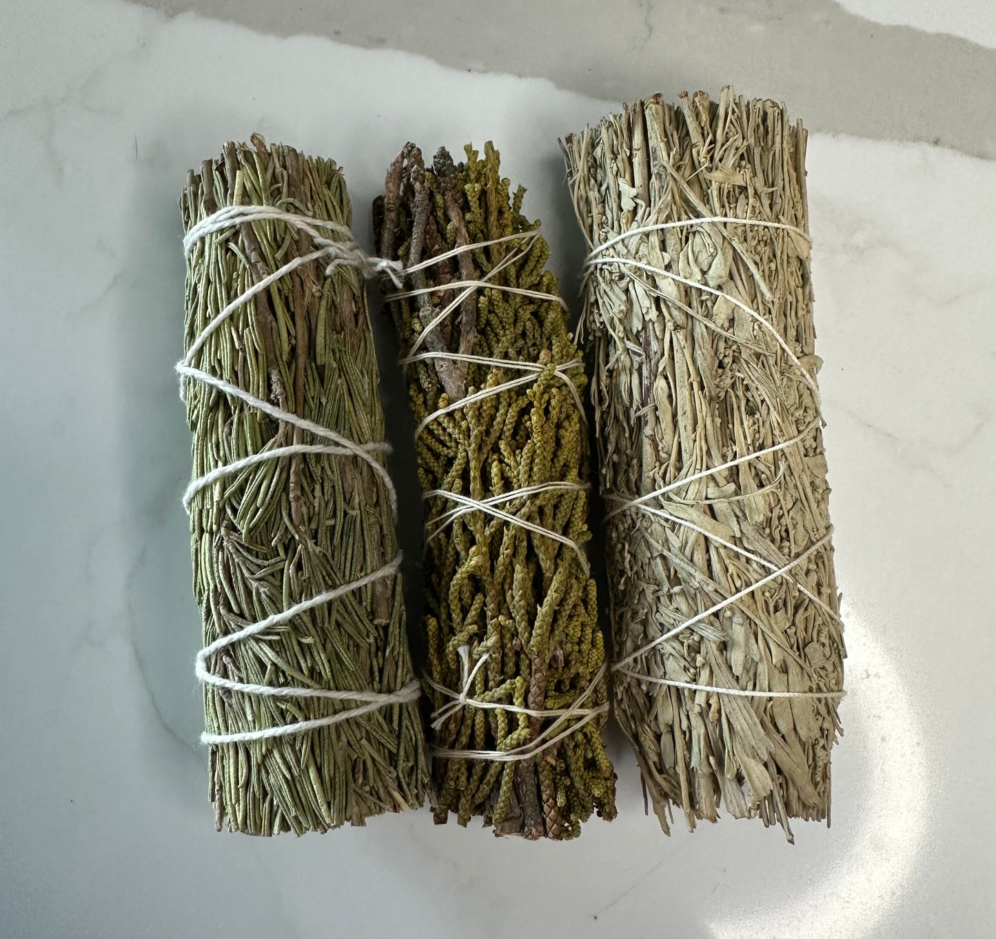 Rosemary, Juniper and Blue Sage Bundle