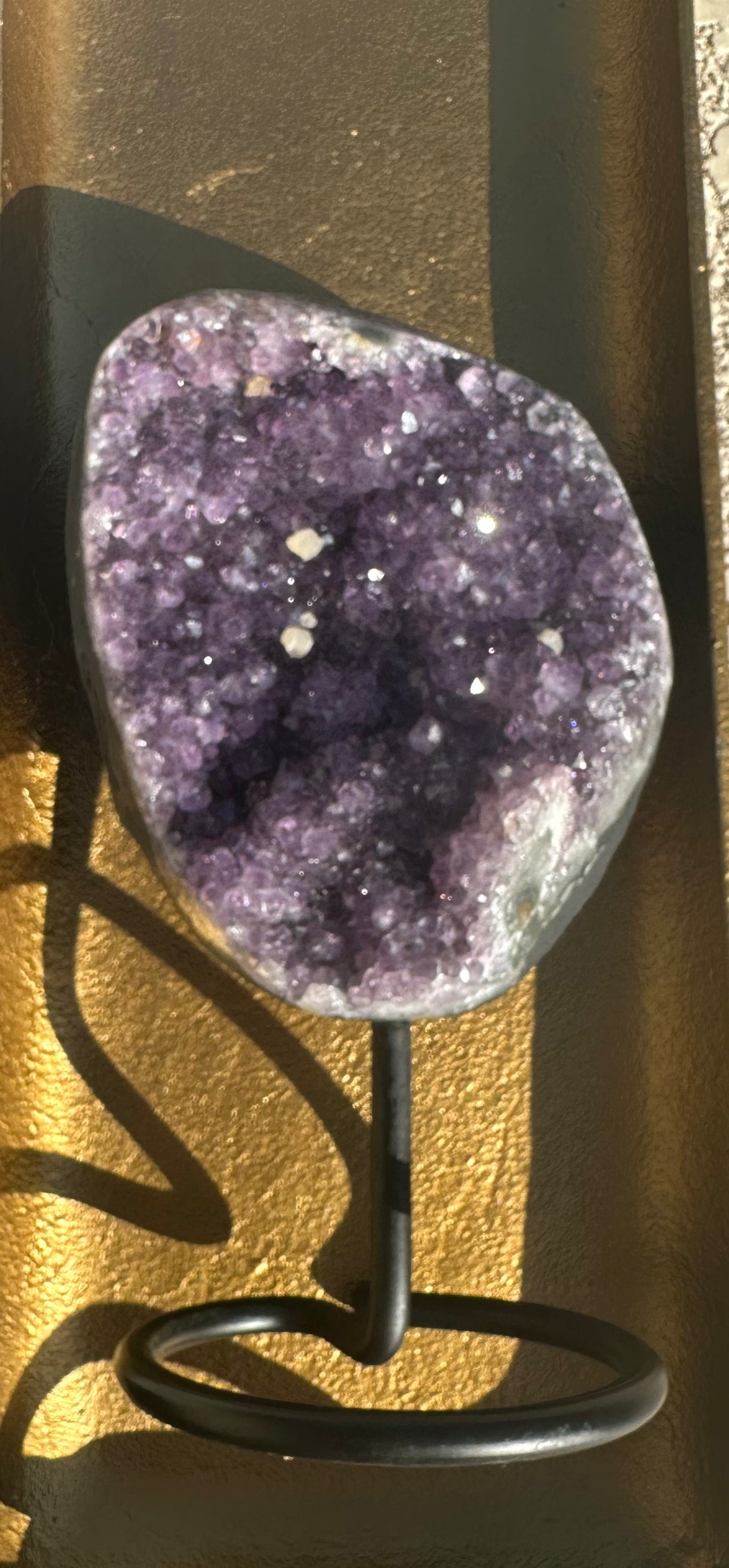 Large Mounted Amethyst